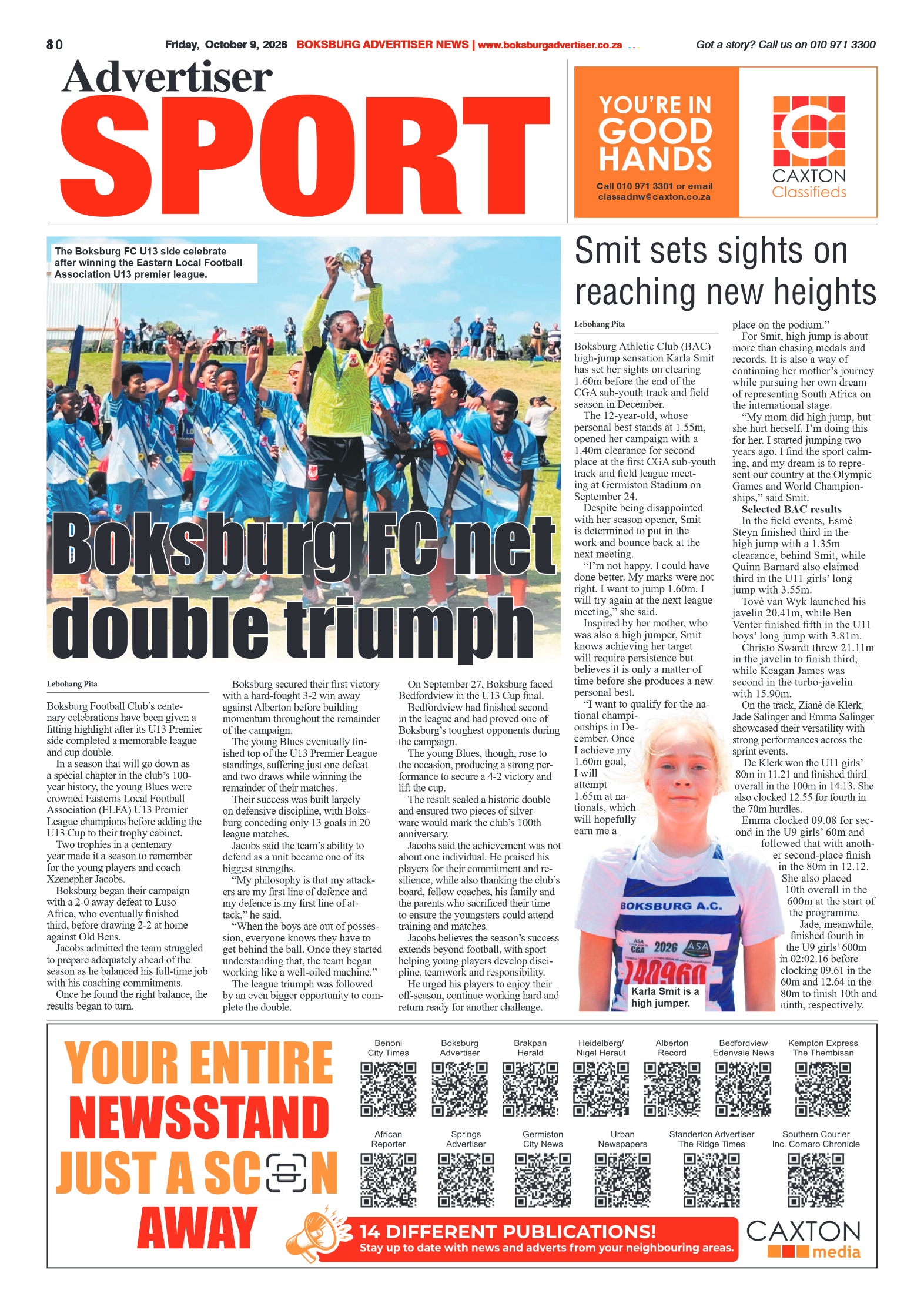 Boksburg Advertiser 9 October 2026 page 10