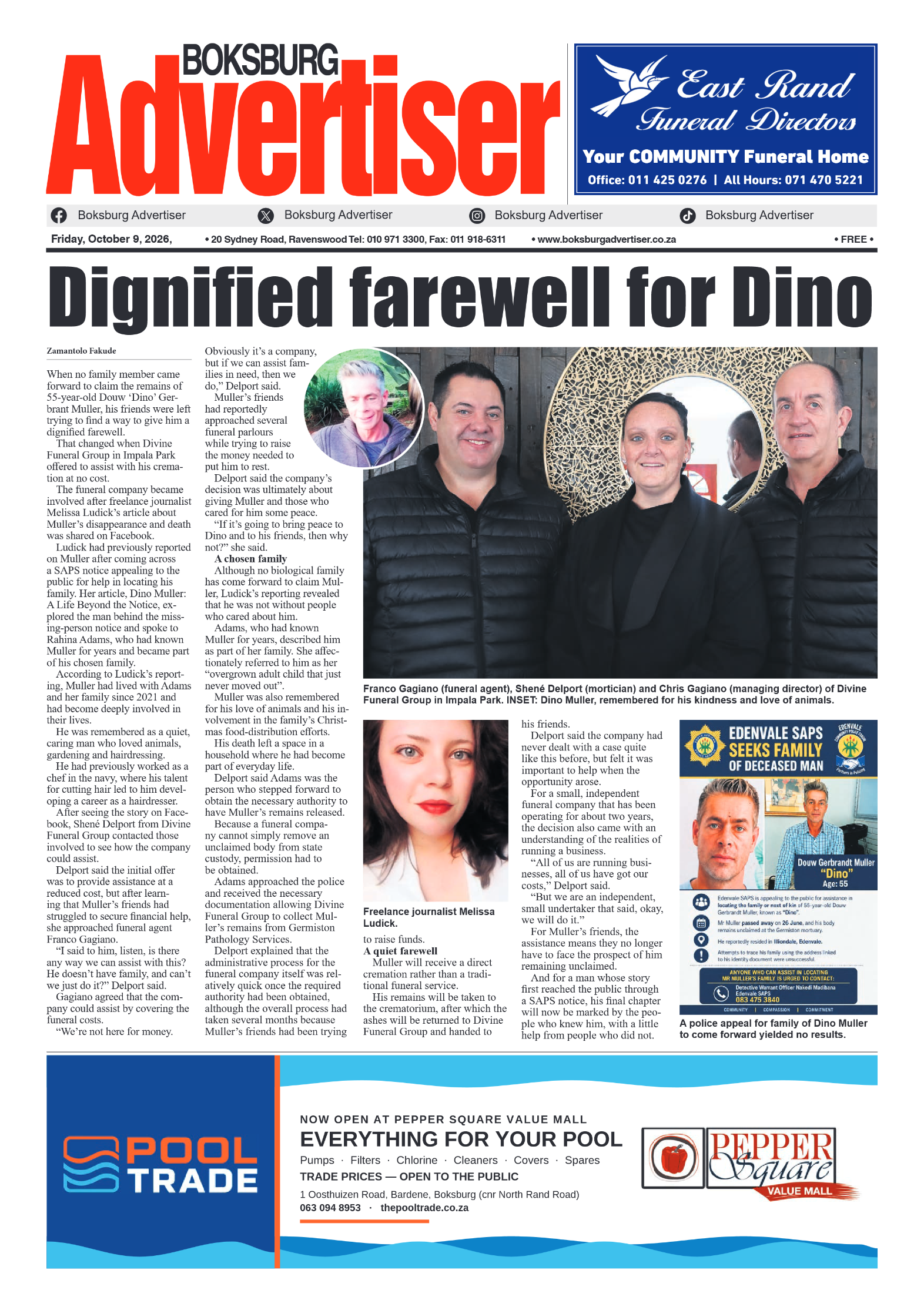 Boksburg Advertiser 9 October 2026 page 3