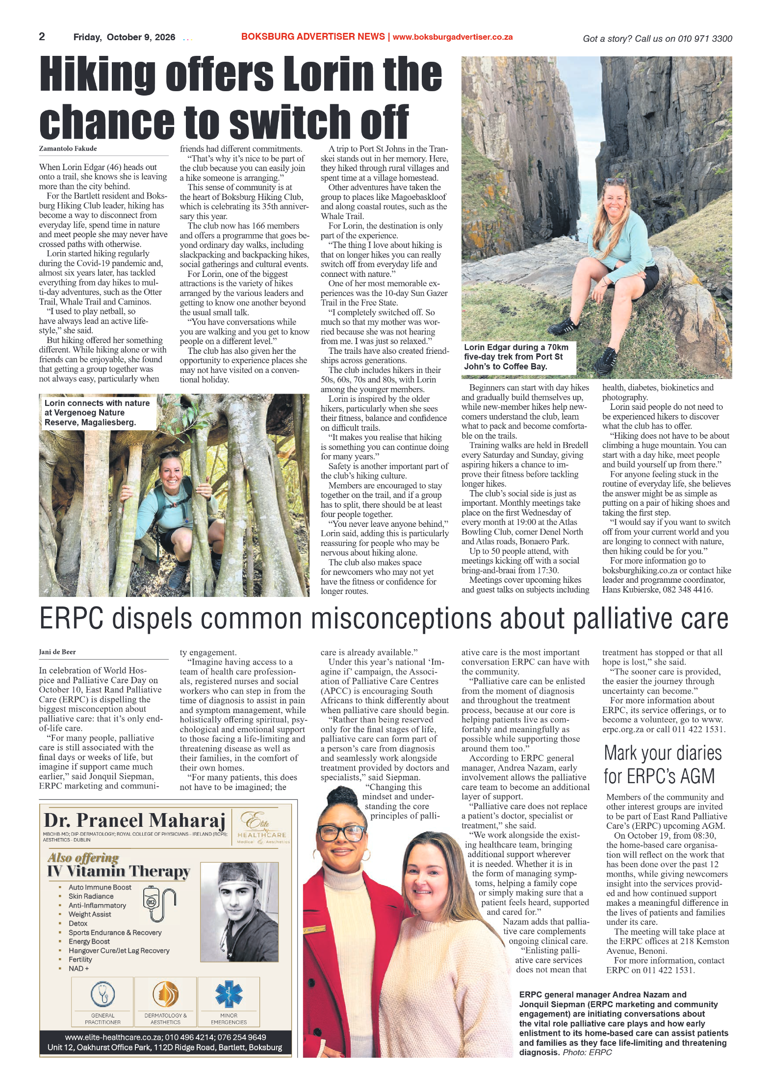 Boksburg Advertiser 9 October 2026 page 4