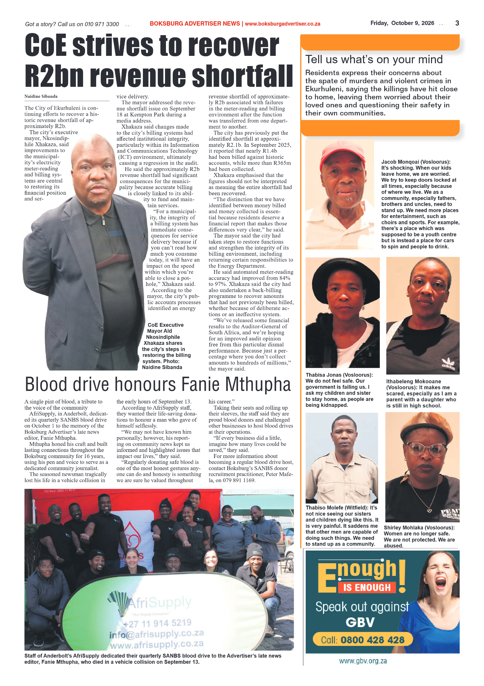 Boksburg Advertiser 9 October 2026 page 5