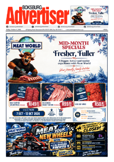 Boksburg Advertiser 9 October 2026