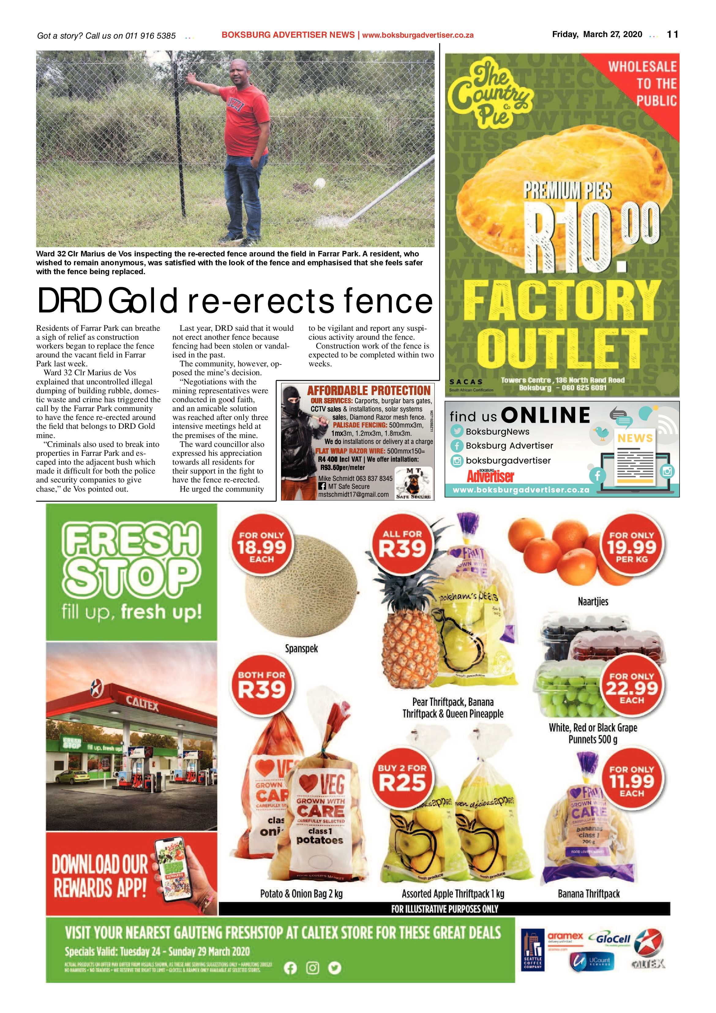 Boksburg Advertiser March 24 2020 page 11