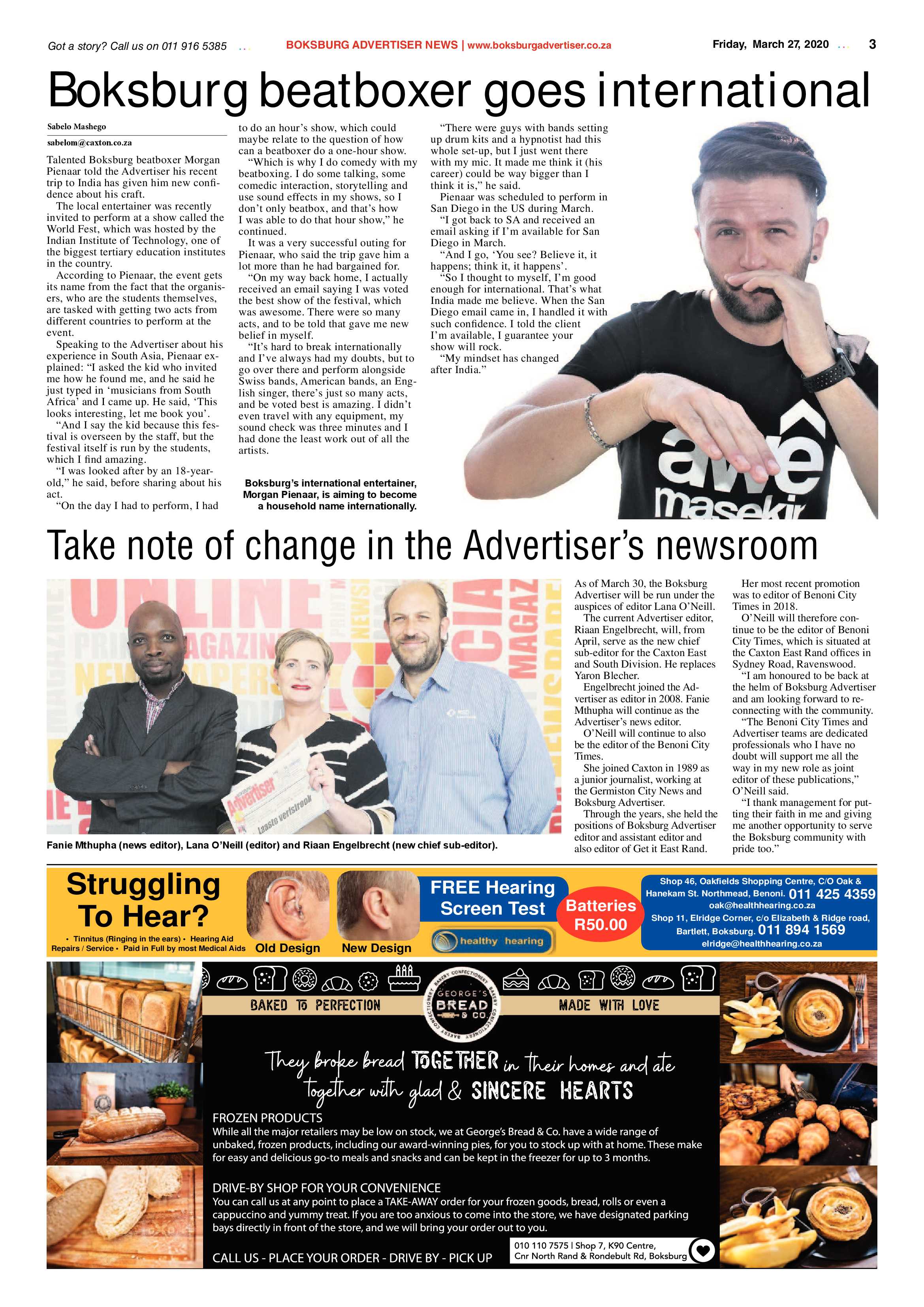 Boksburg Advertiser March 24 2020 page 3