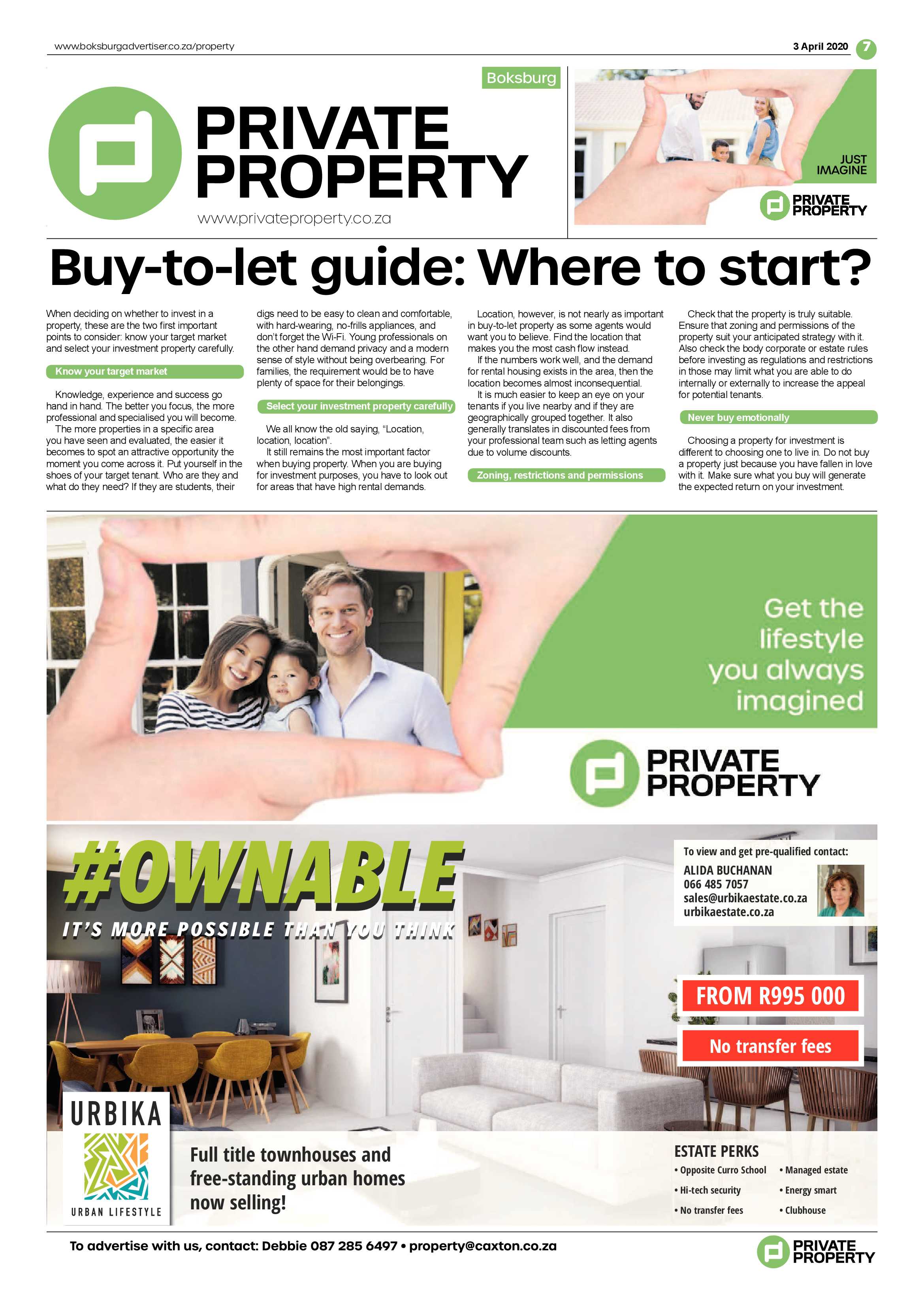 Boksburg Advertiser March 31 2020 page 7