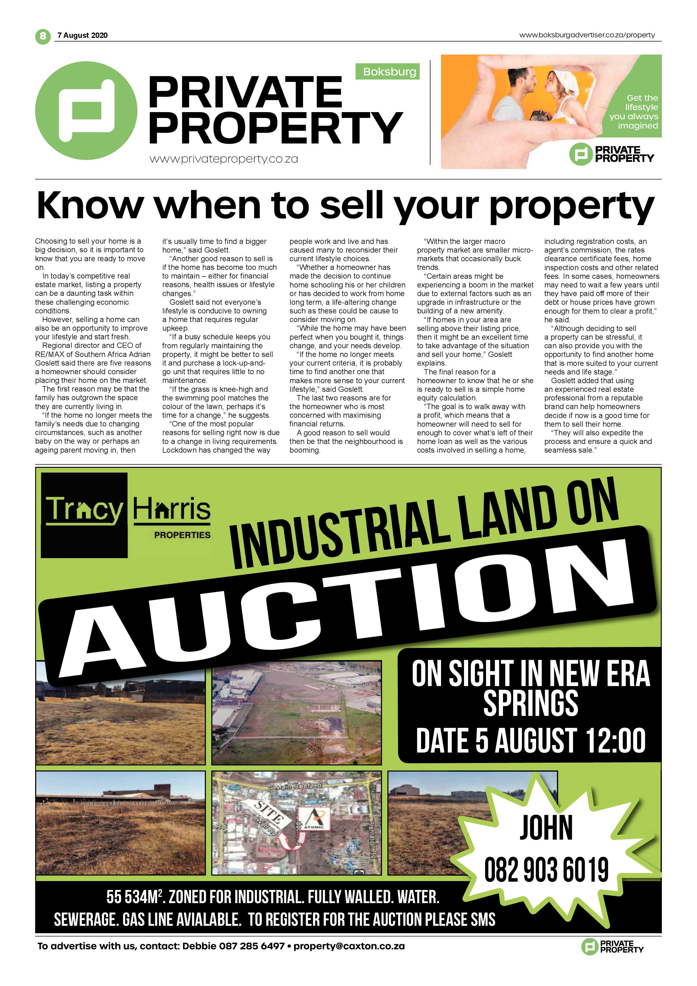 Boksburg Advertiser  04 August 2020 page 8