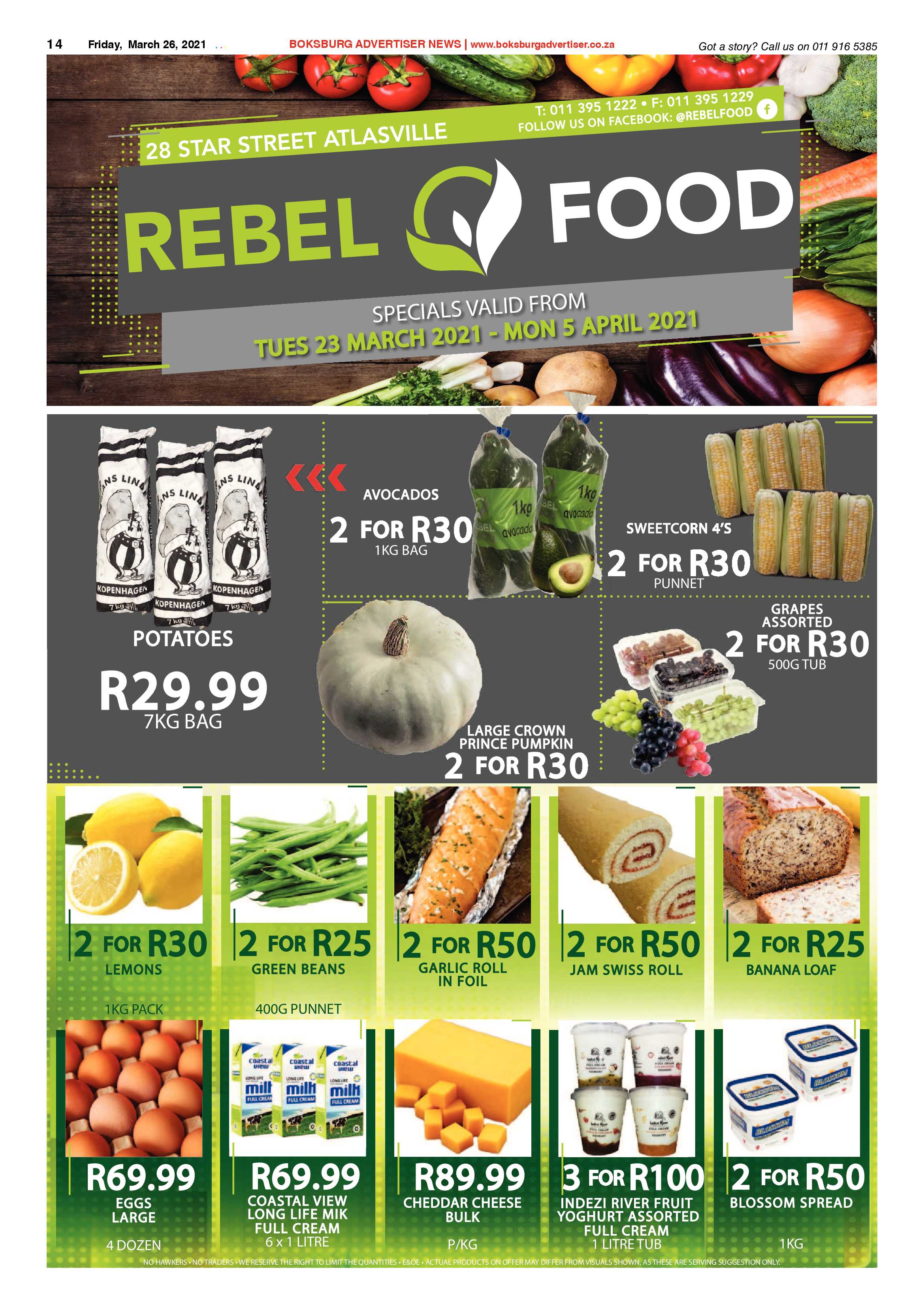 Boksburg Advertiser  26 March 2021 page 14