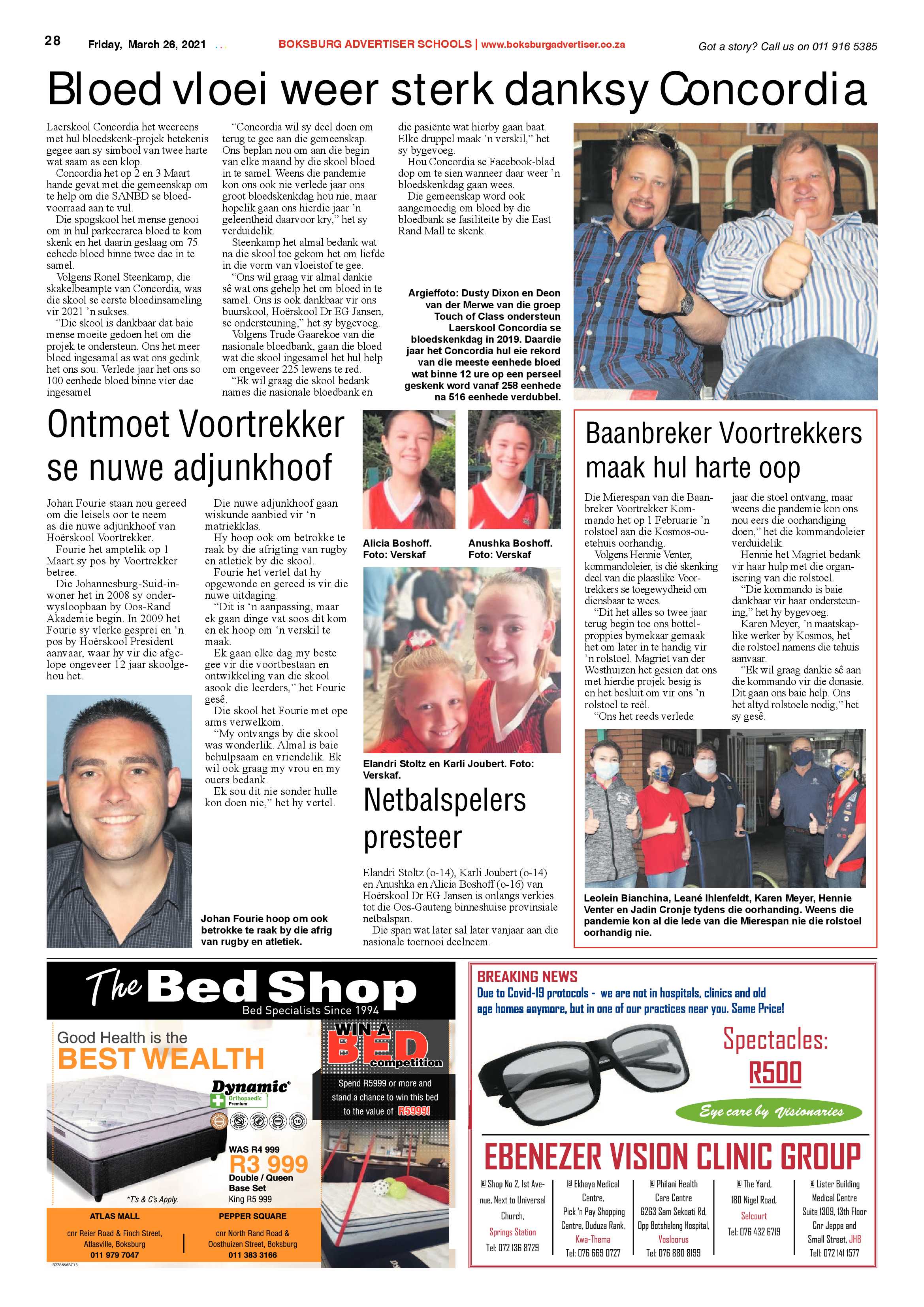 Boksburg Advertiser  26 March 2021 page 28