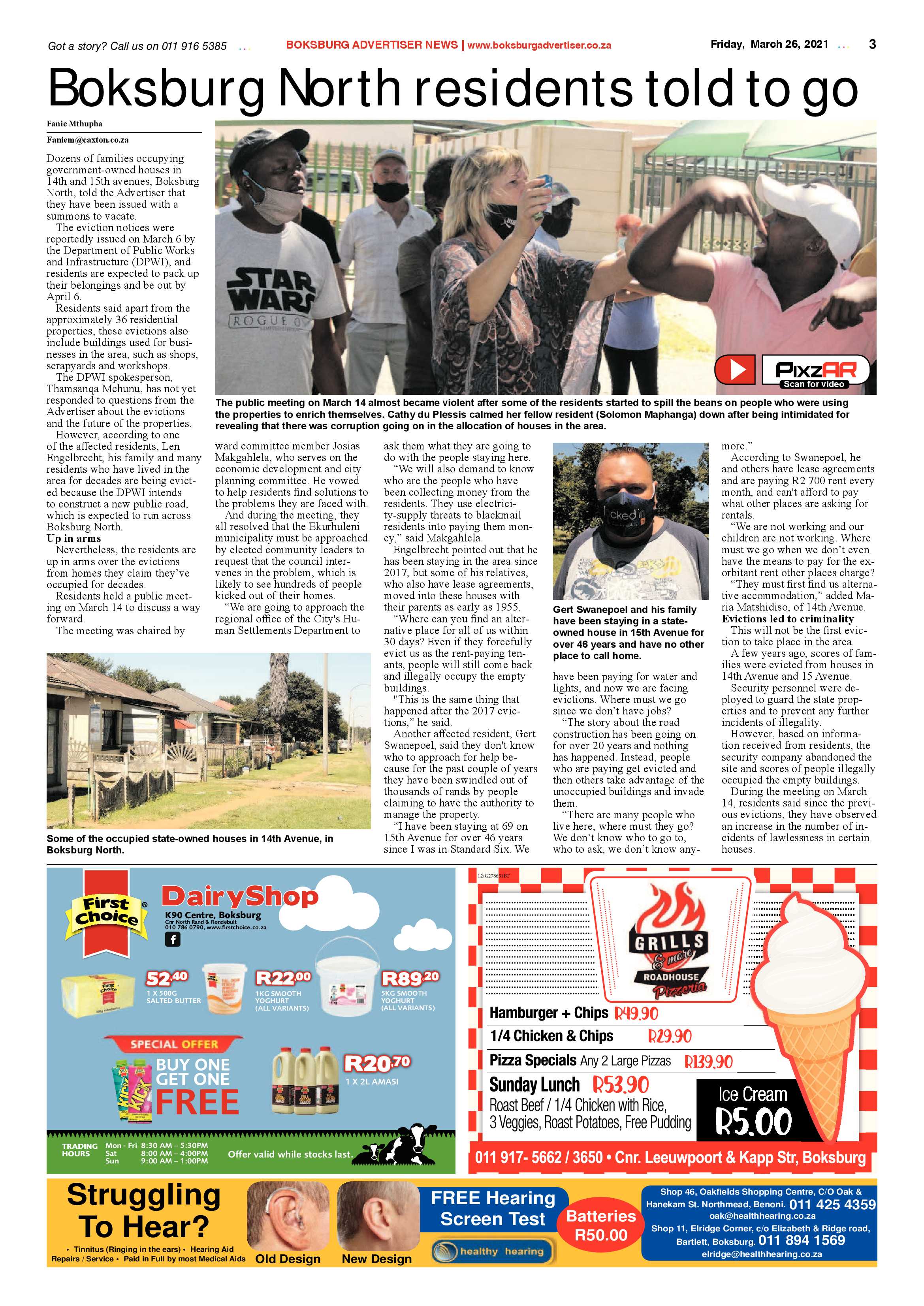 Boksburg Advertiser  26 March 2021 page 3