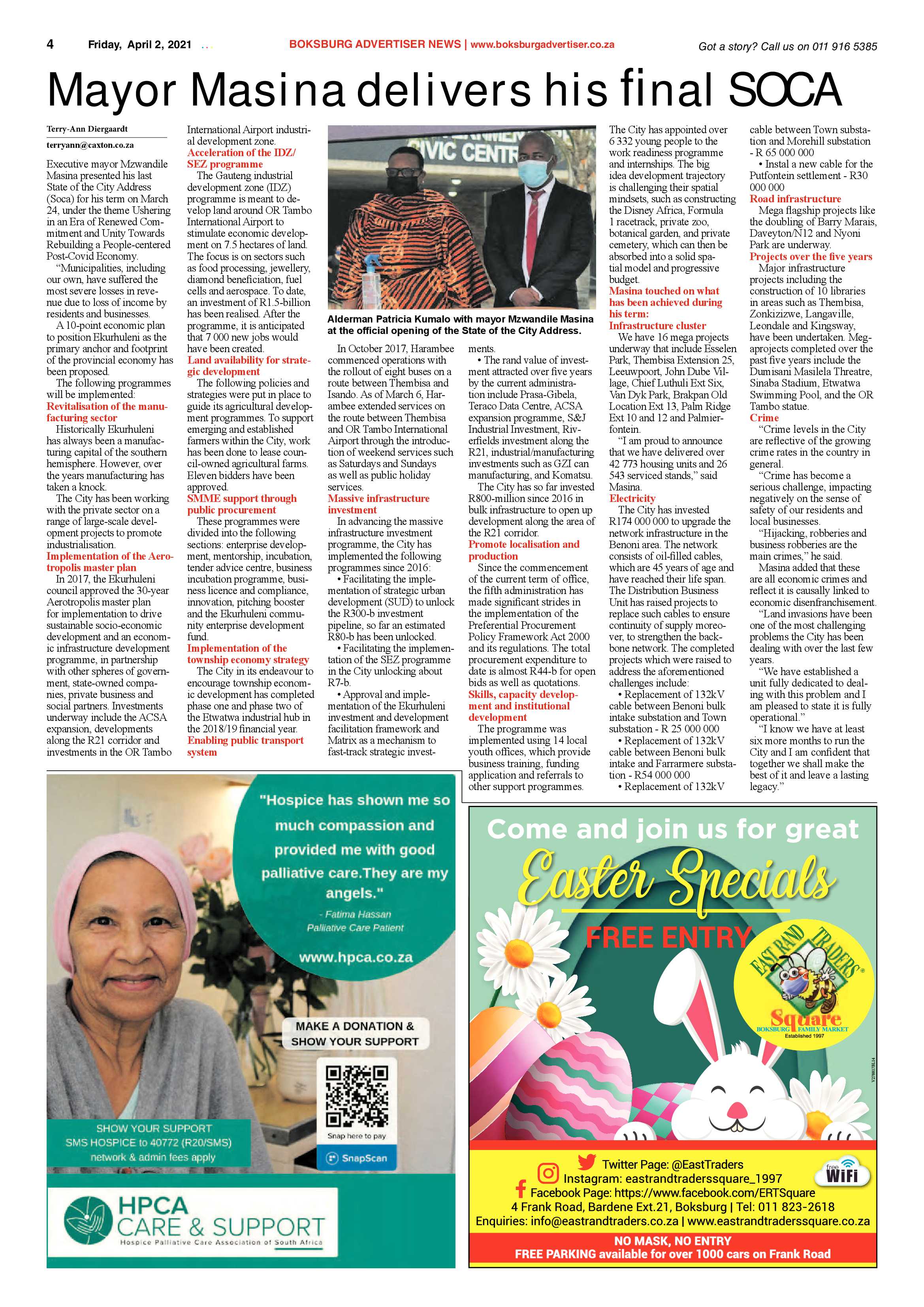 Boksburg Advertiser 30 March 2021 page 4