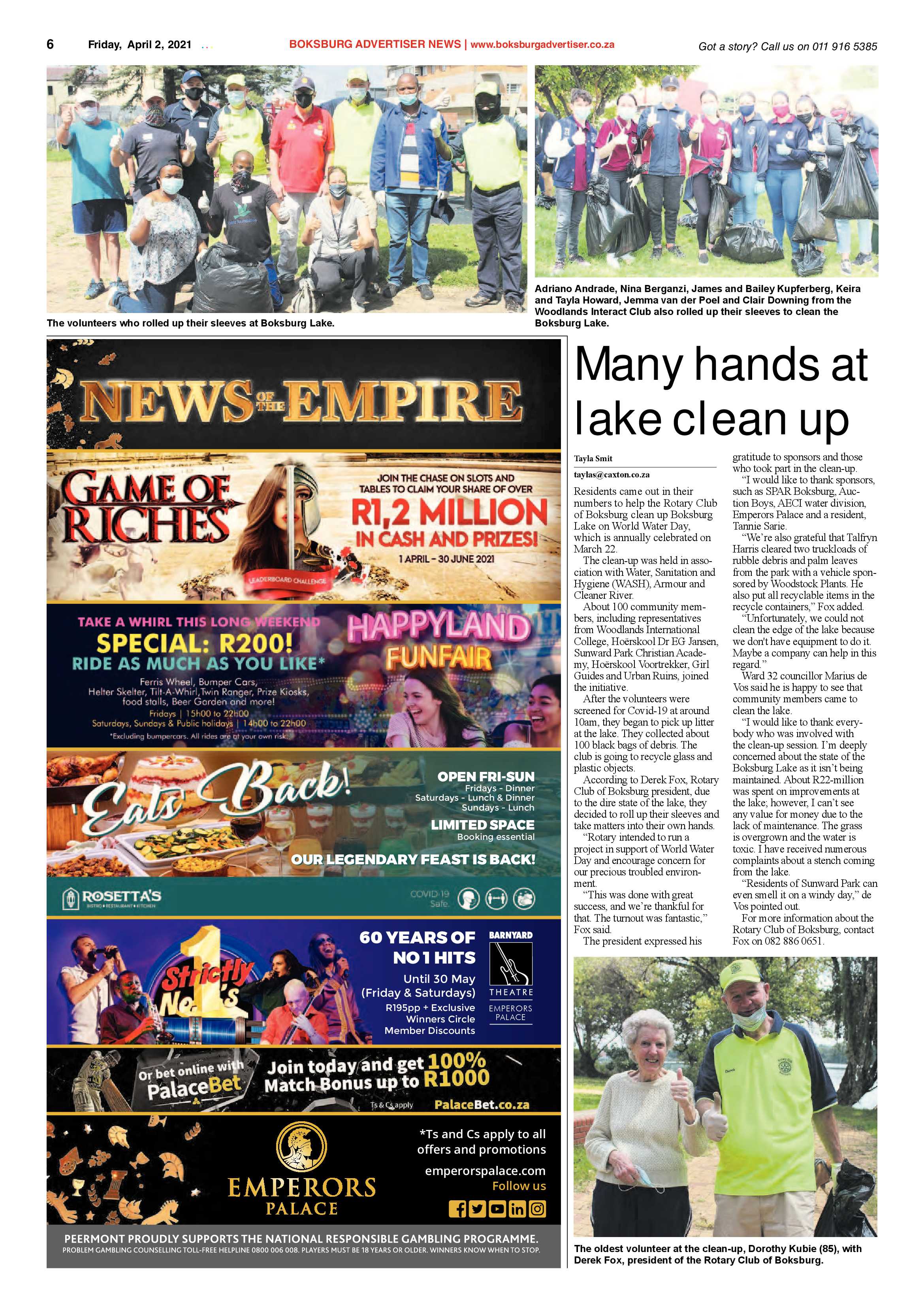 Boksburg Advertiser 30 March 2021 page 6