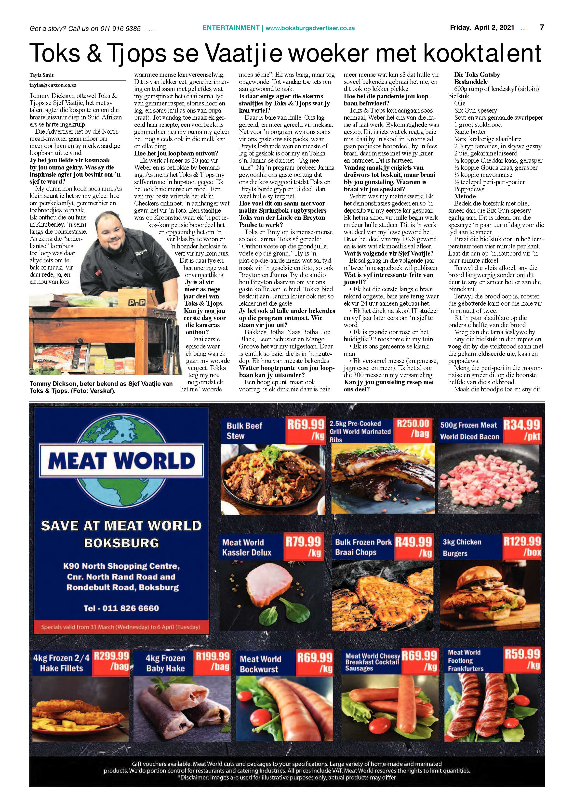 Boksburg Advertiser 30 March 2021 page 7