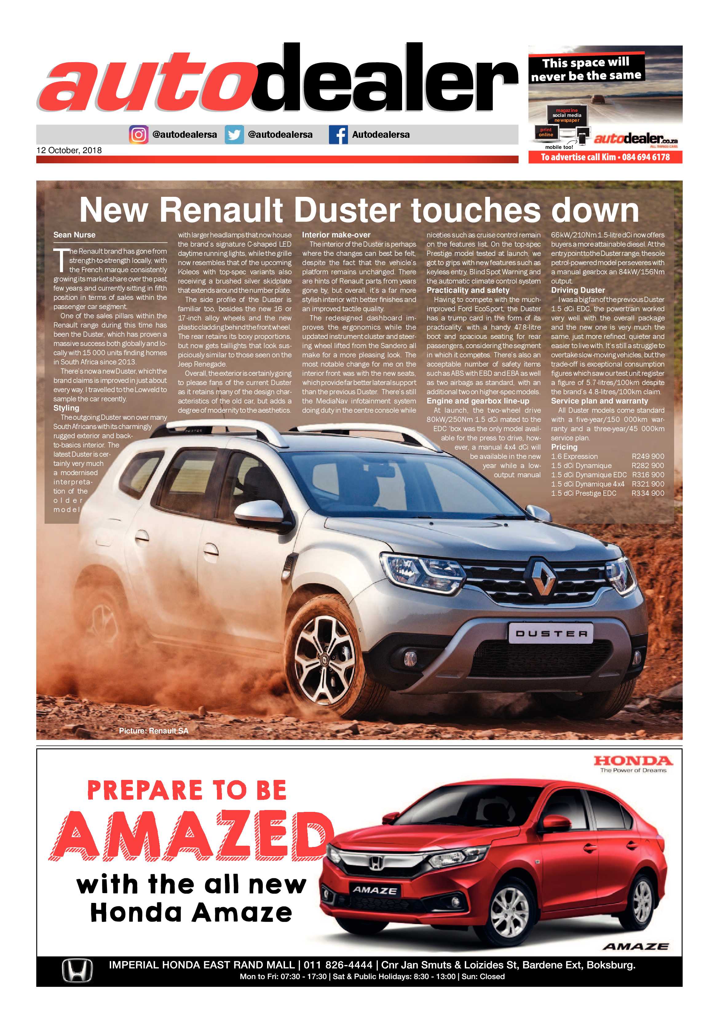 Boksburg Advertiser 09 October 2018 page 19