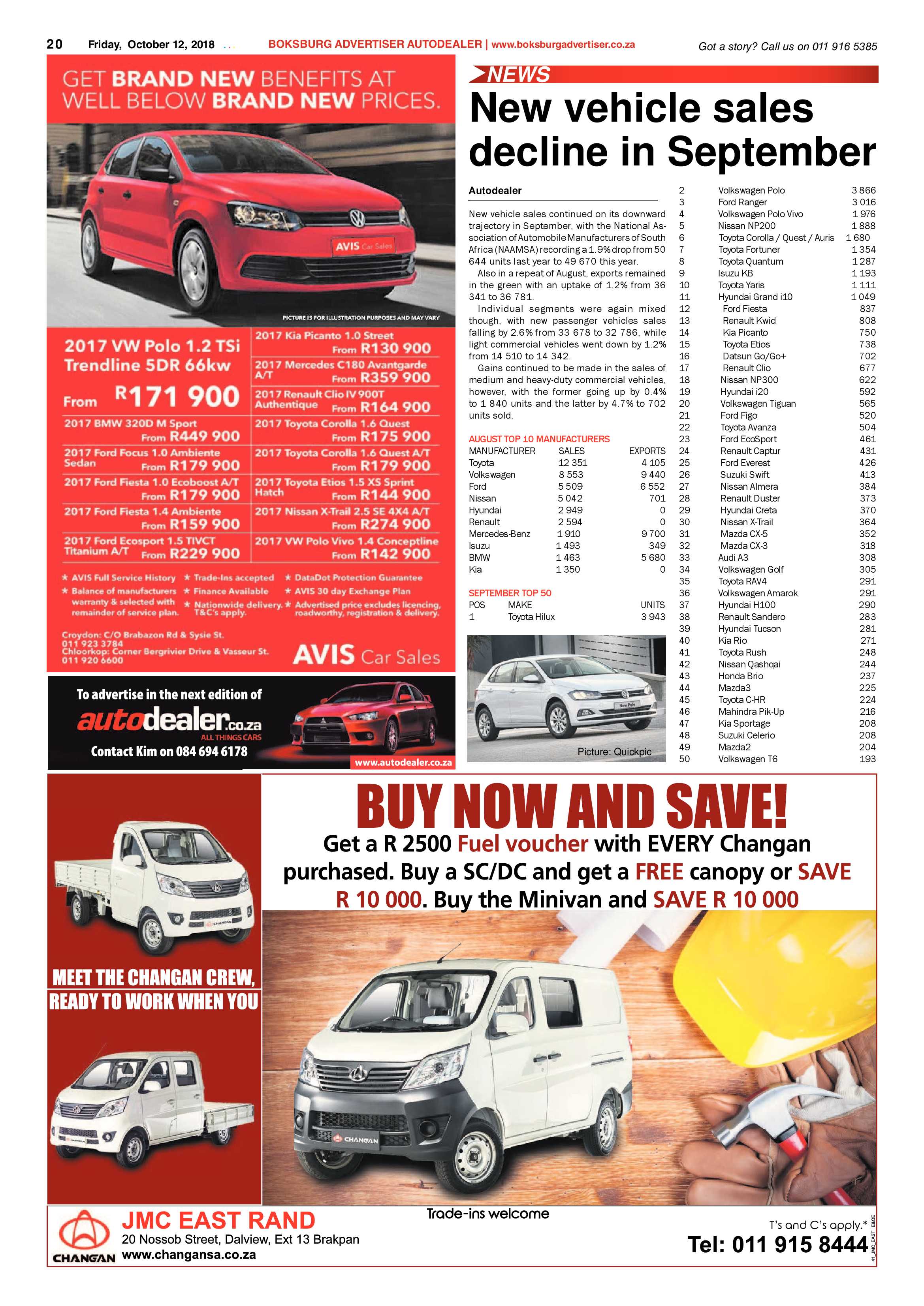 Boksburg Advertiser 09 October 2018 page 20