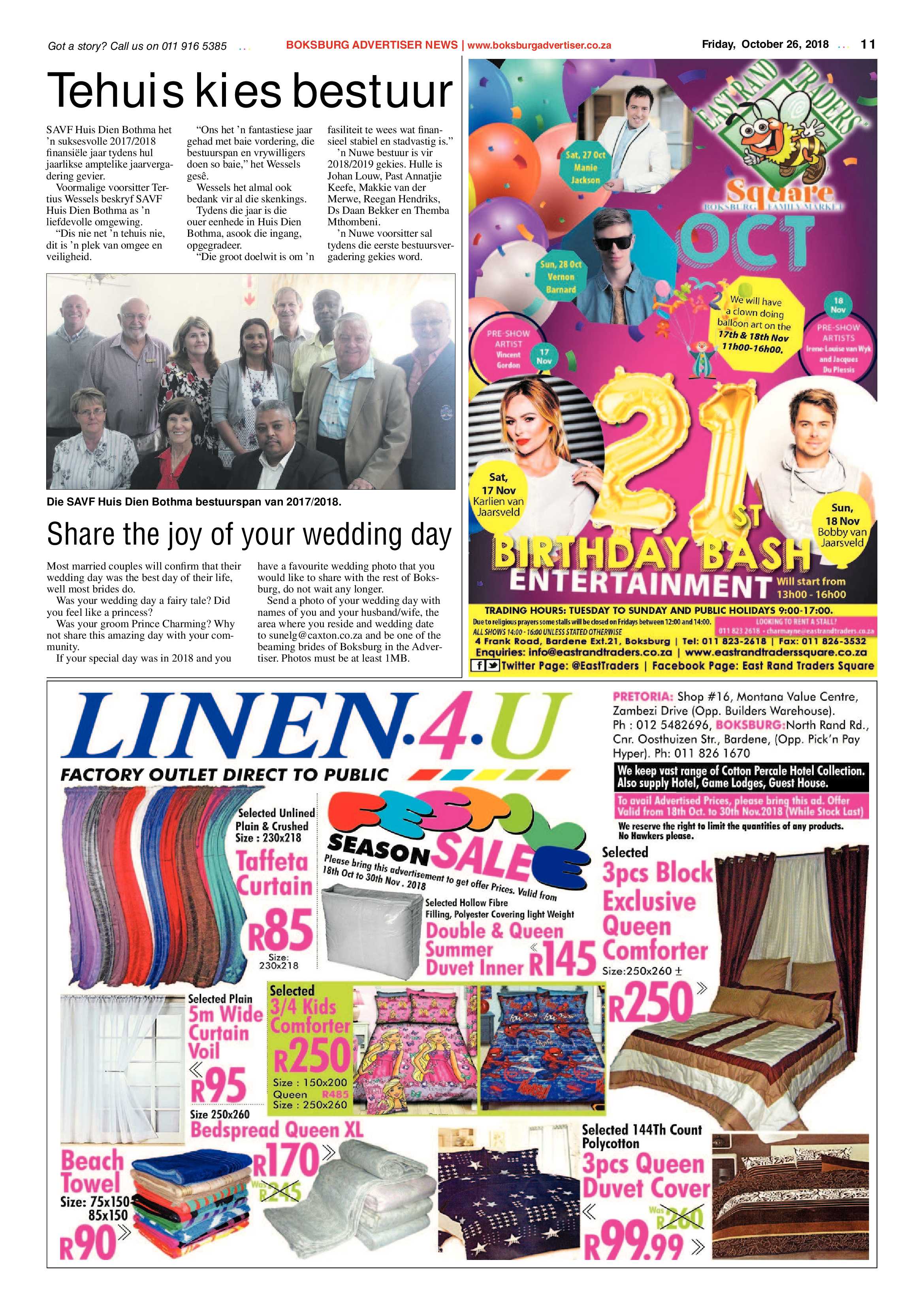 Boksburg Advetiser 23 October 2018 page 11