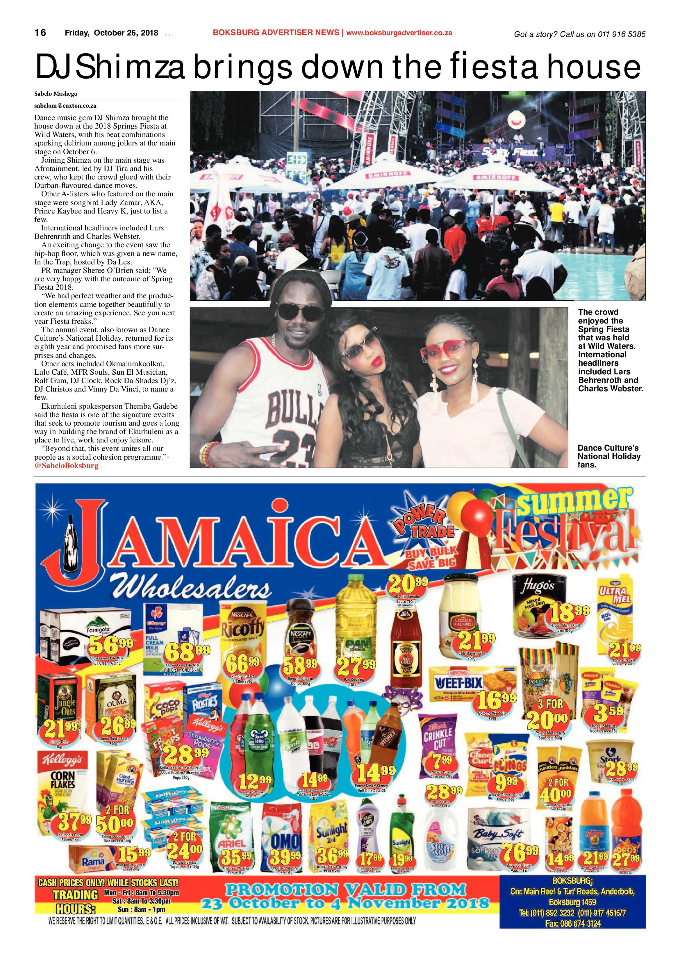 Boksburg Advetiser 23 October 2018 page 16