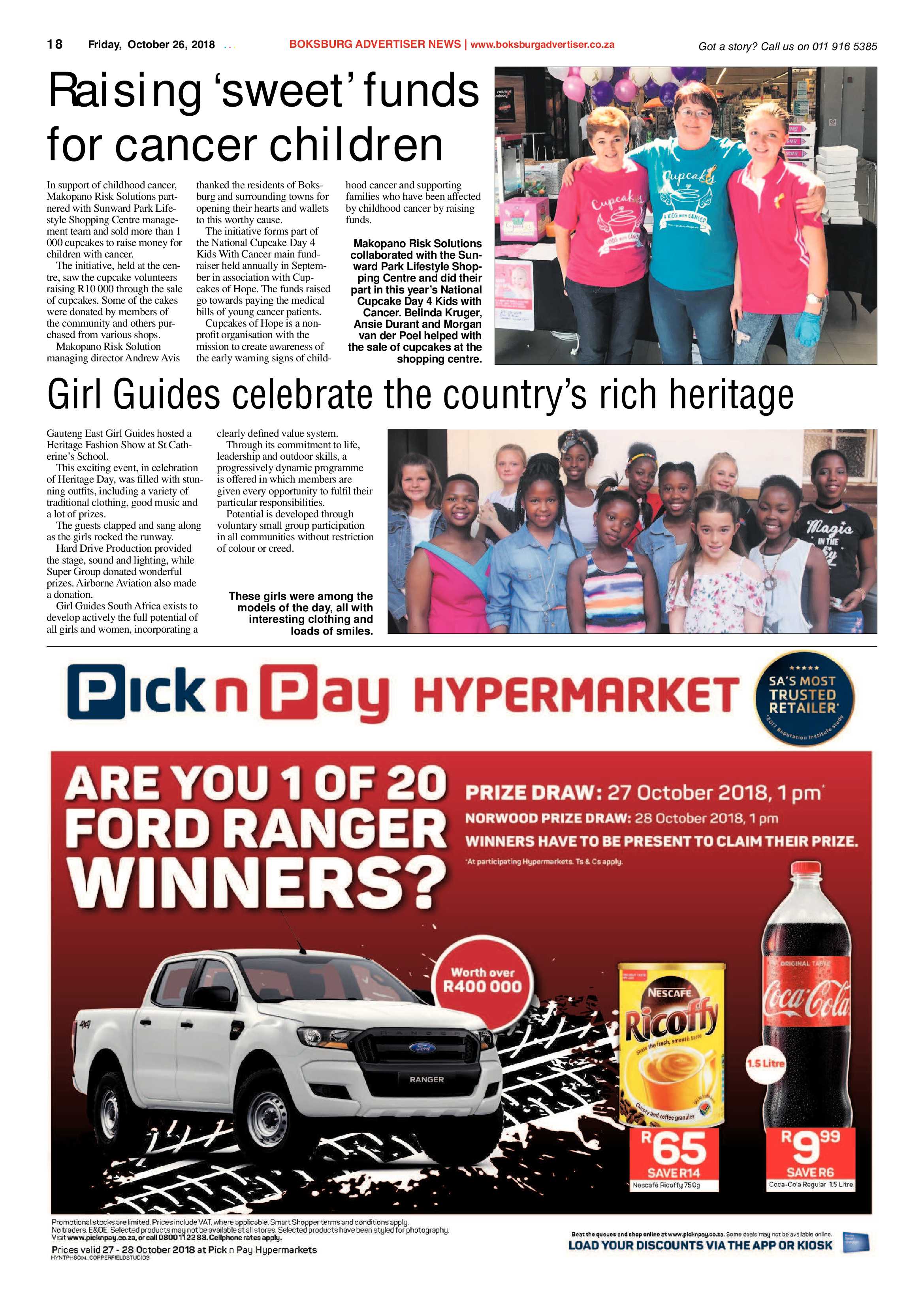 Boksburg Advetiser 23 October 2018 page 18