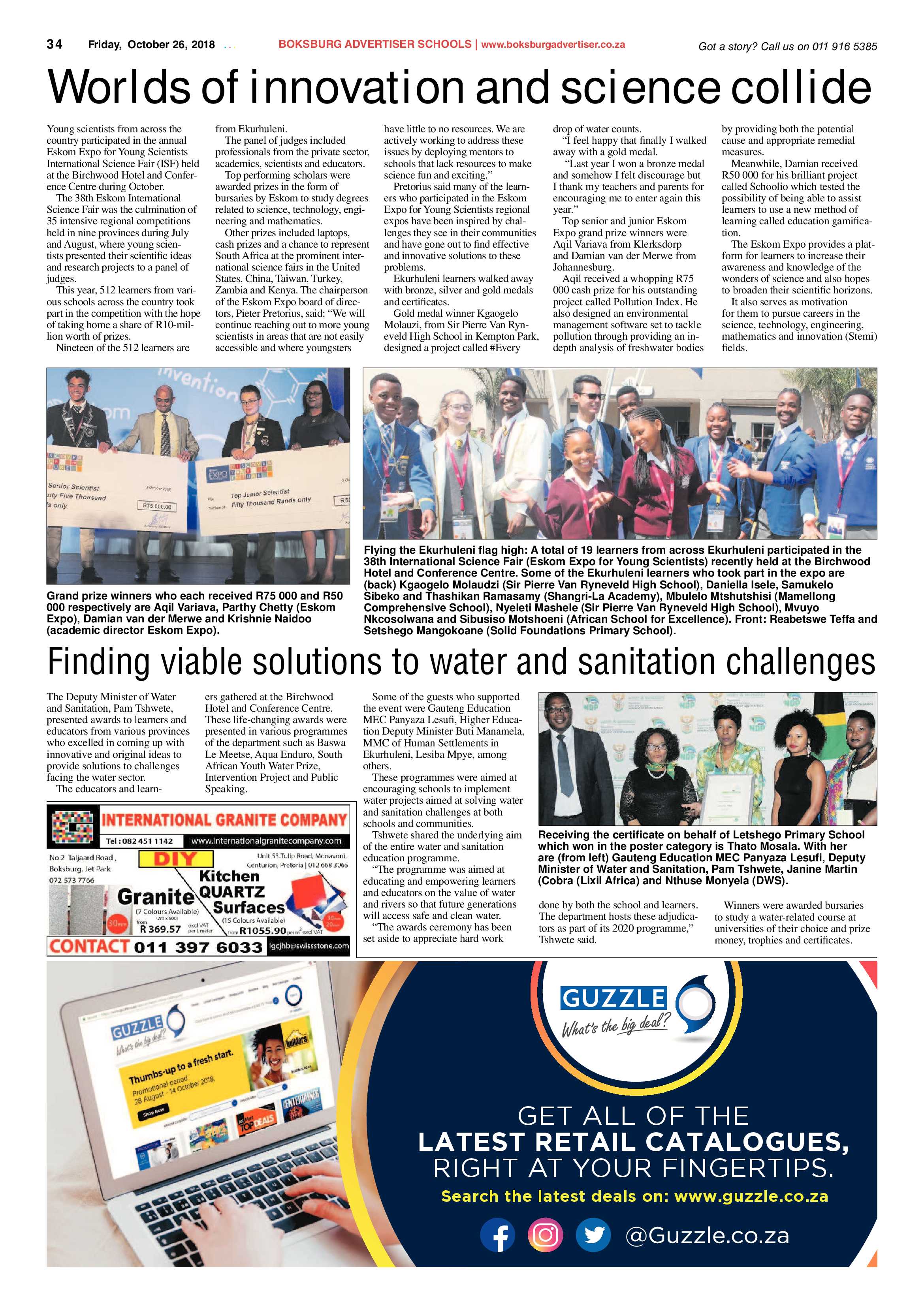Boksburg Advetiser 23 October 2018 page 34