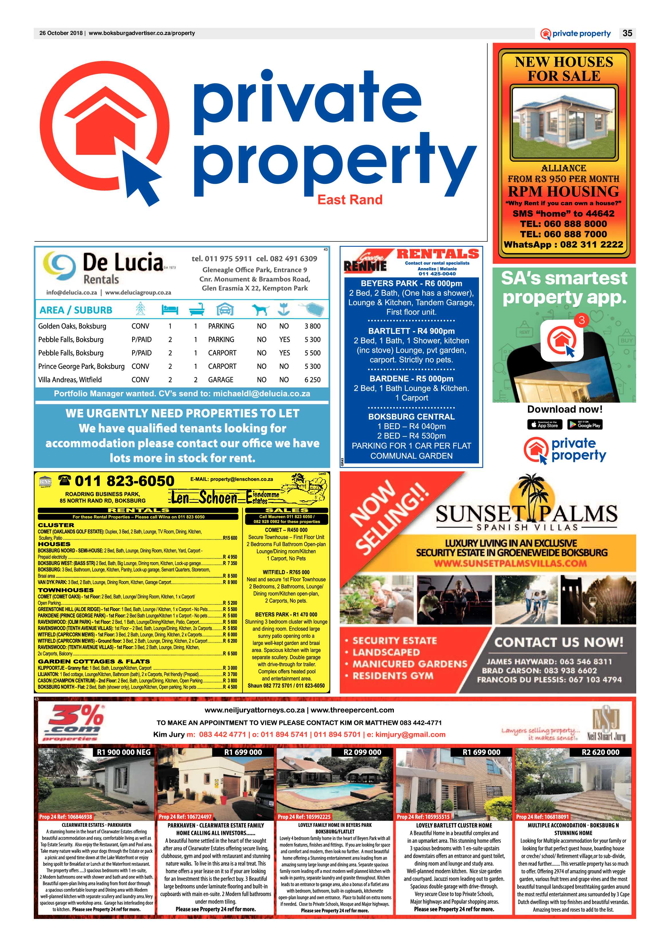 Boksburg Advetiser 23 October 2018 page 35