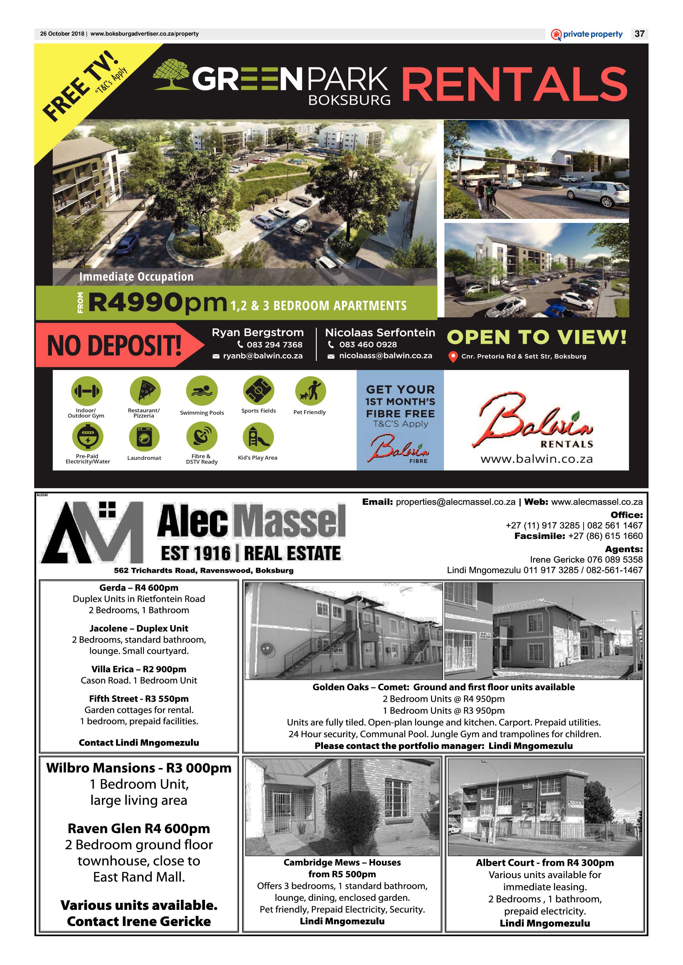 Boksburg Advetiser 23 October 2018 page 37