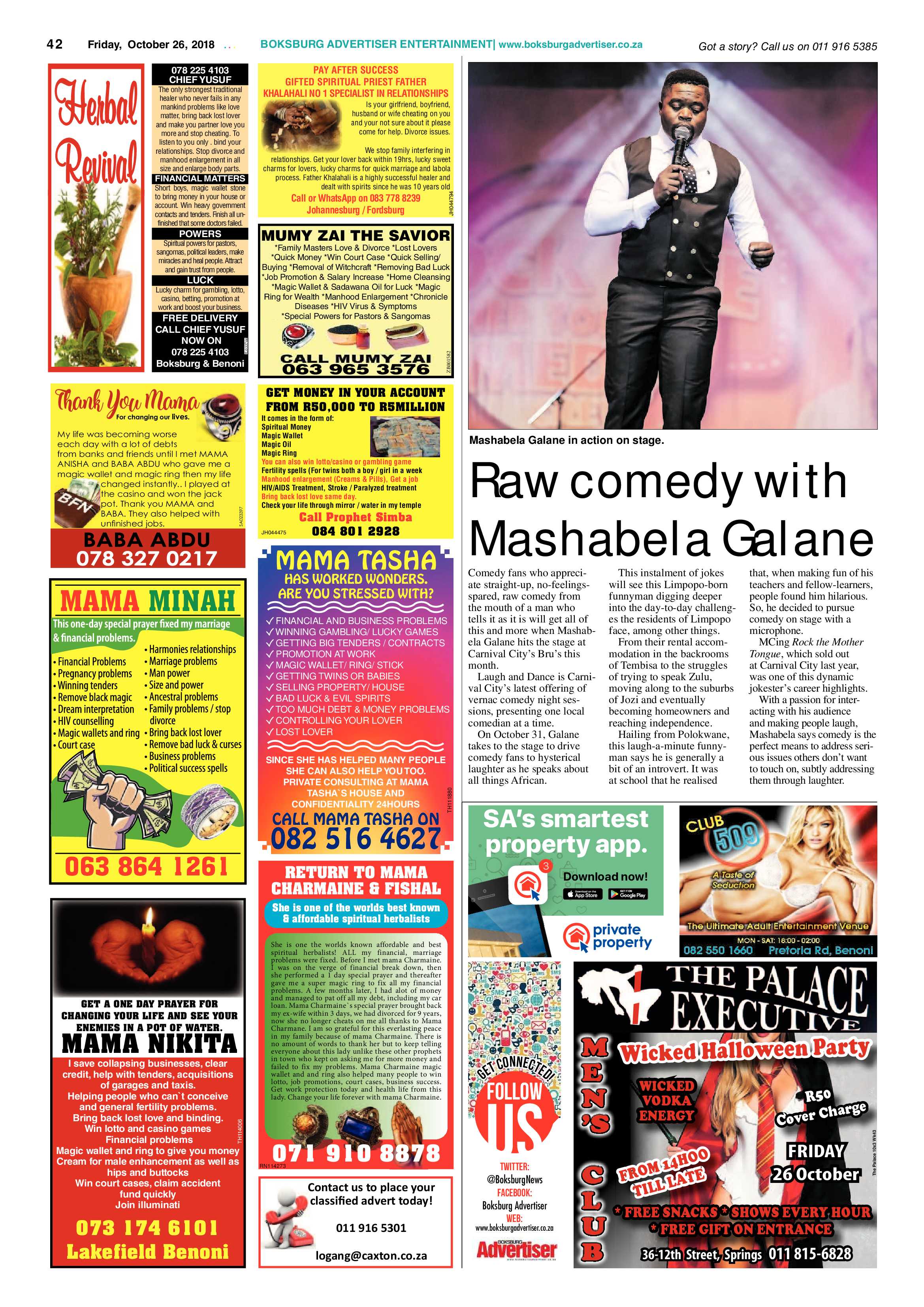 Boksburg Advetiser 23 October 2018 page 42