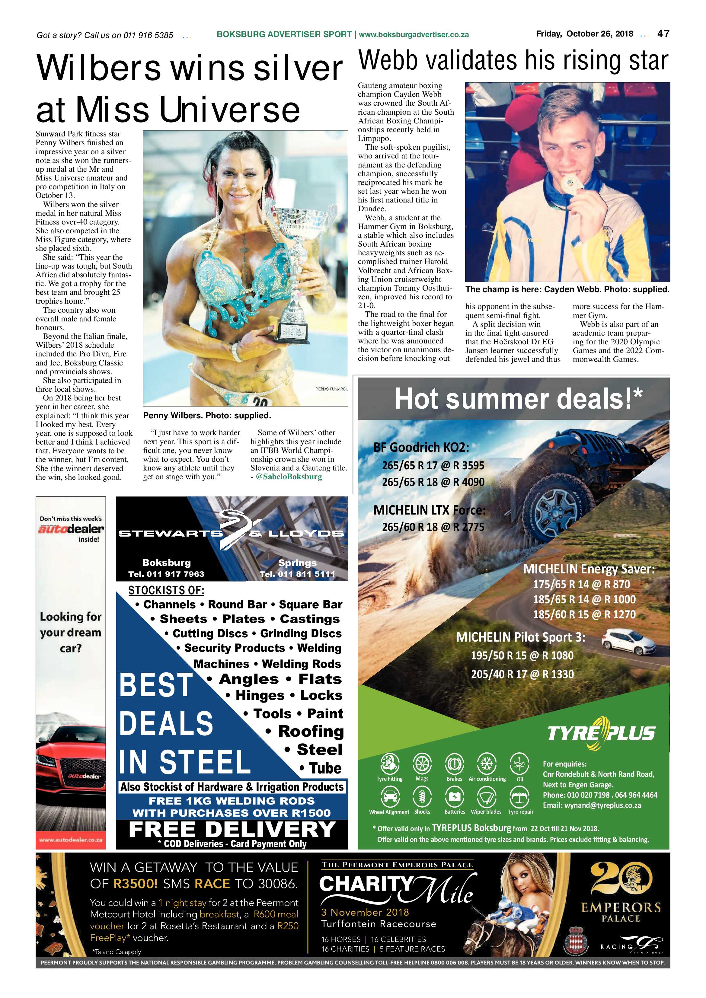 Boksburg Advetiser 23 October 2018 page 47