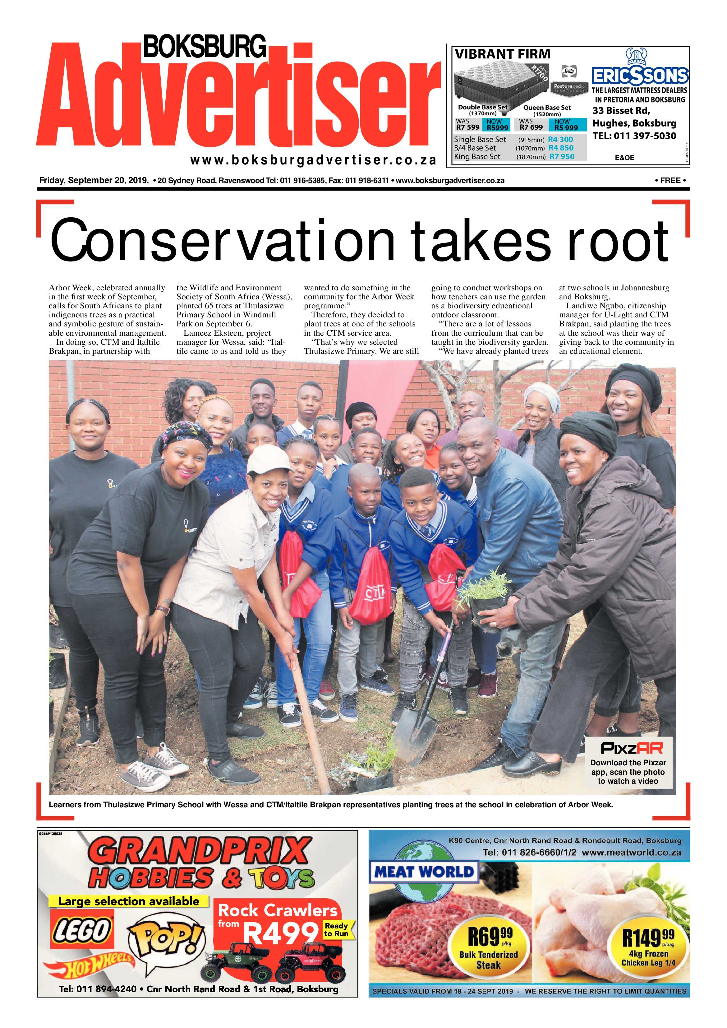 Boksburg Advrtiser 17 September 2019 page 1