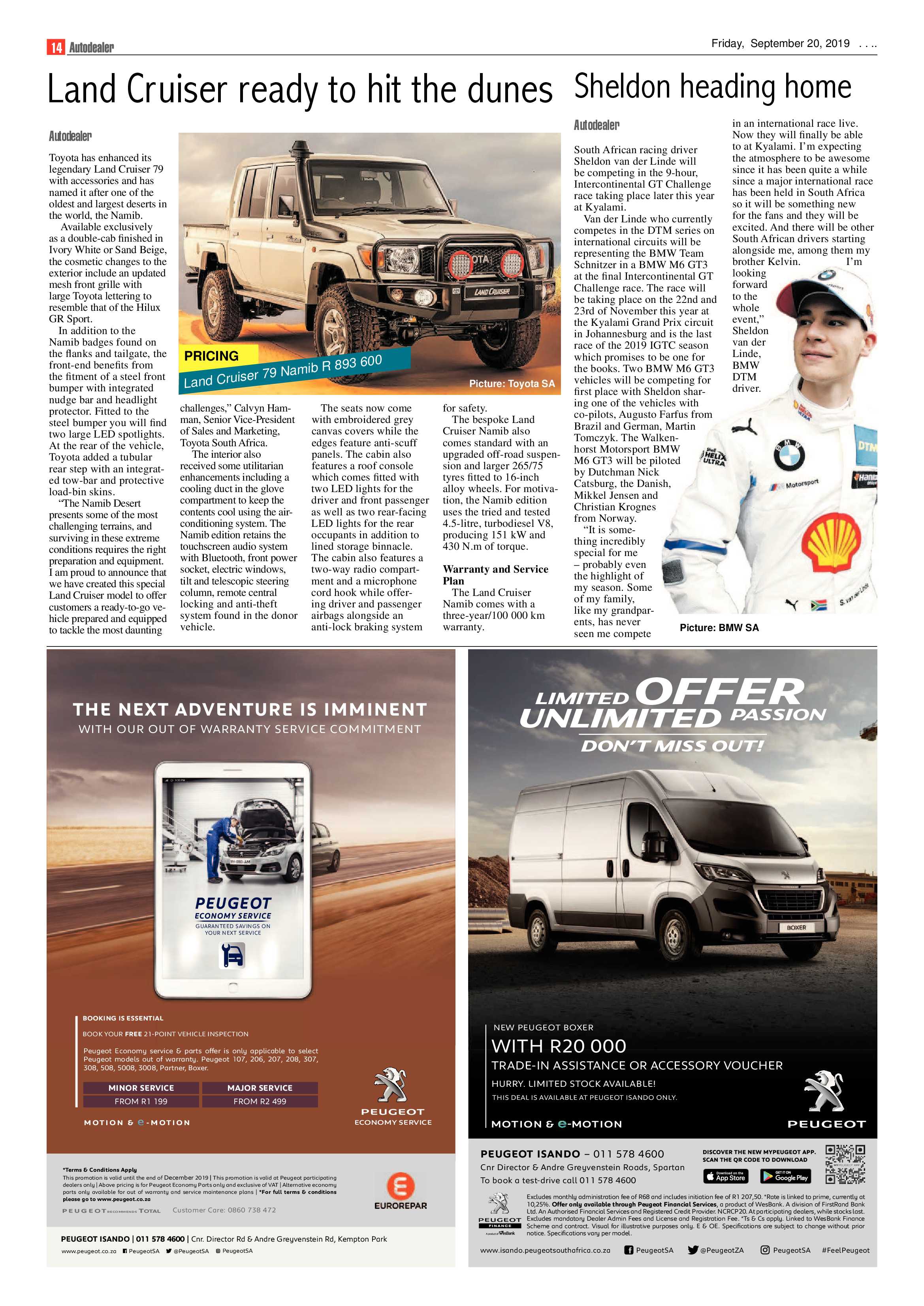 Boksburg Advrtiser 17 September 2019 page 14