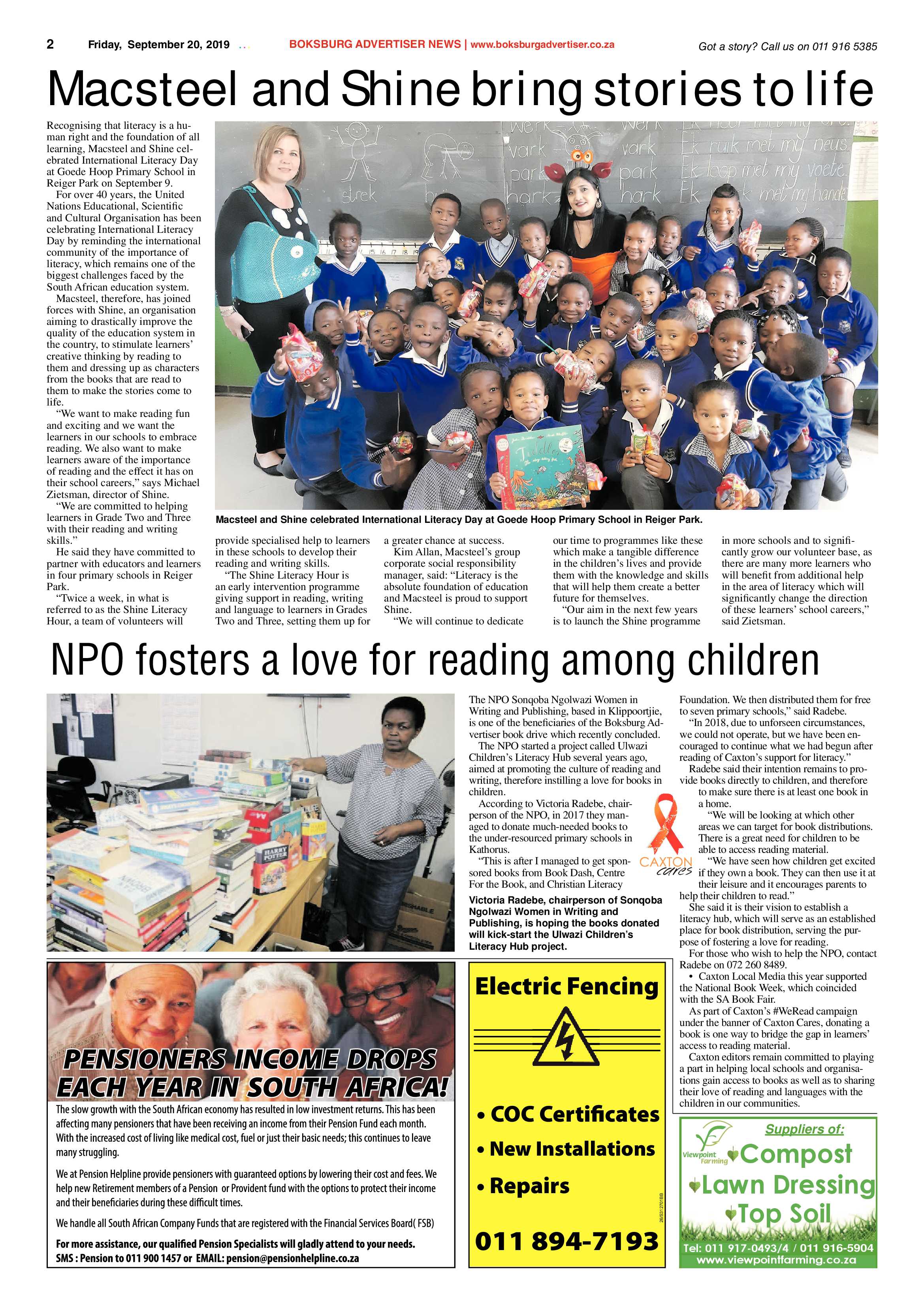 Boksburg Advrtiser 17 September 2019 page 2