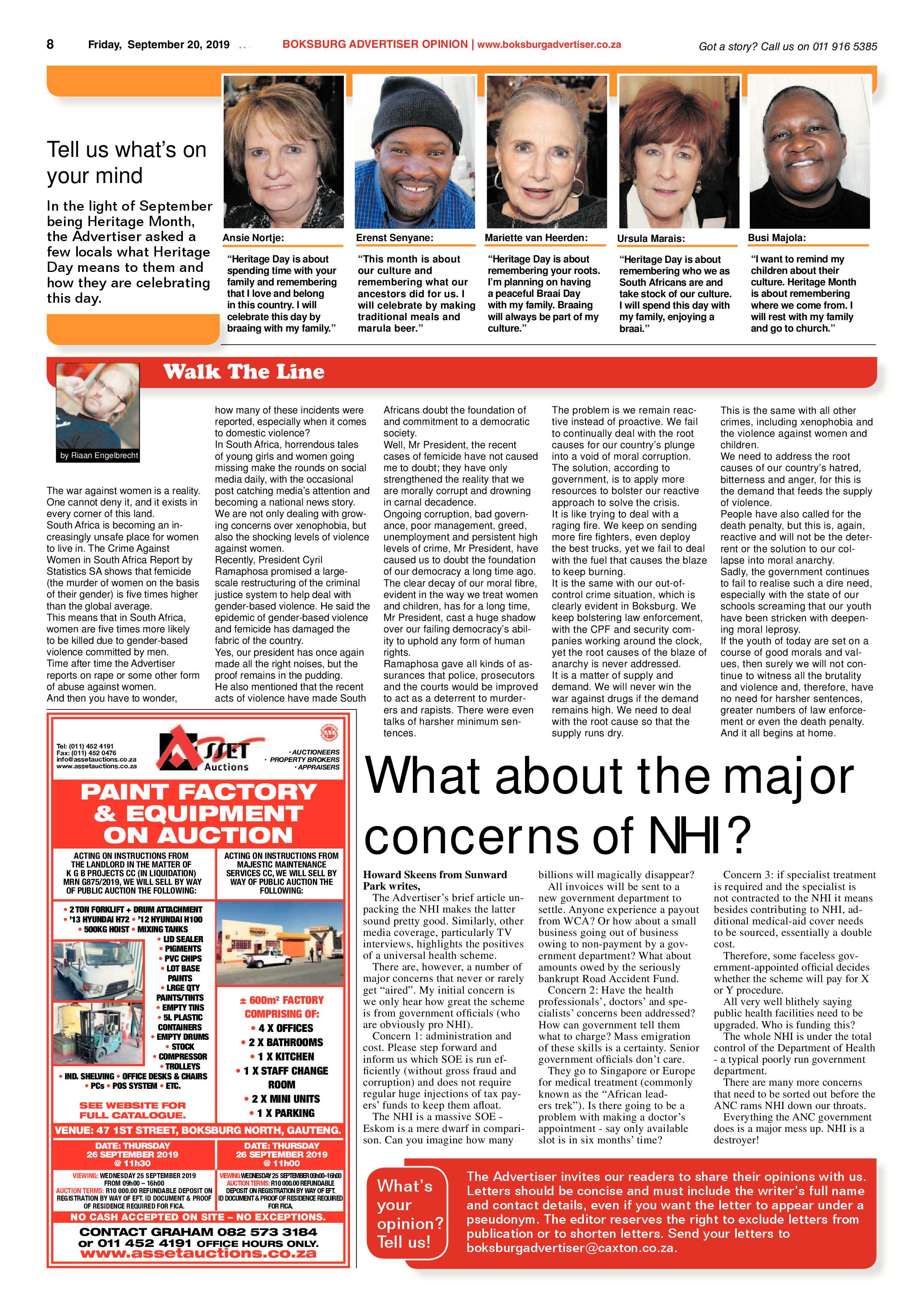 Boksburg Advrtiser 17 September 2019 page 8
