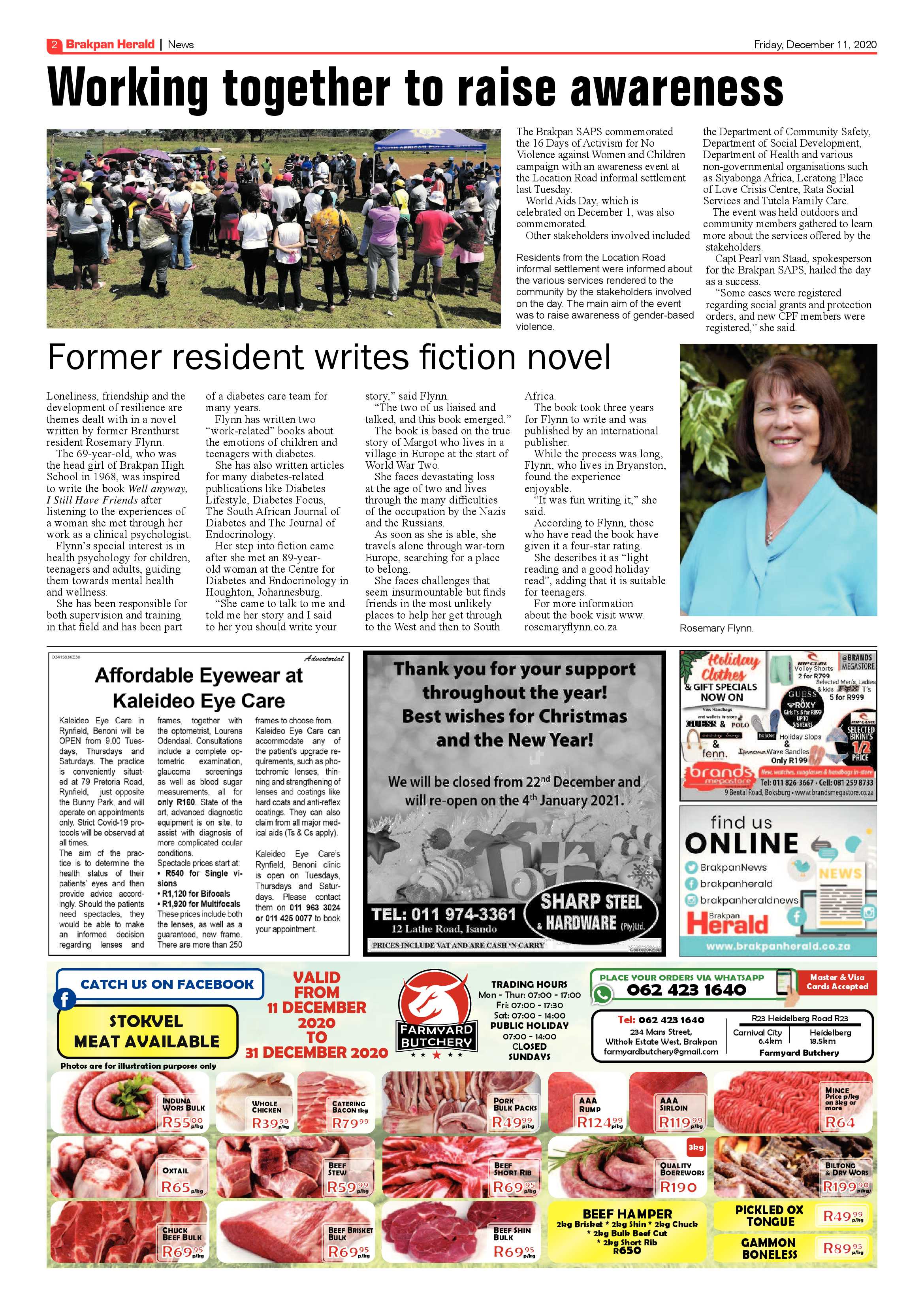Brakpan Herald 11 December 2020 page 2