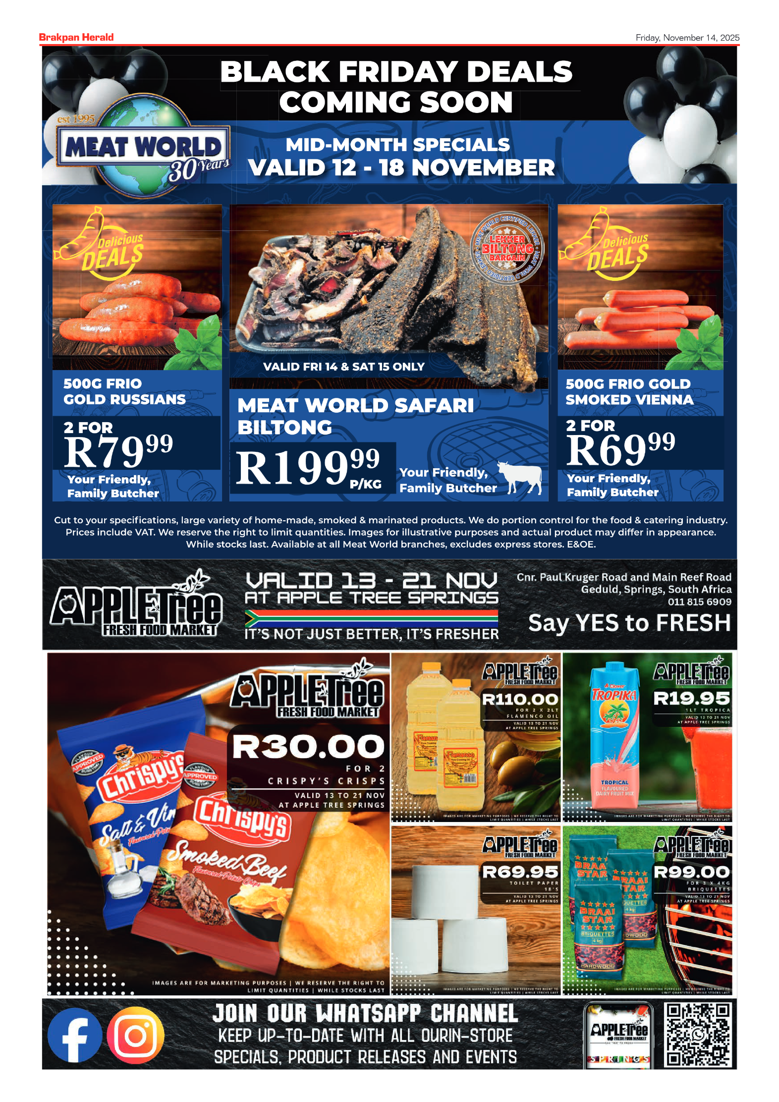 Brakpan Herald 14 November 2025 page 12