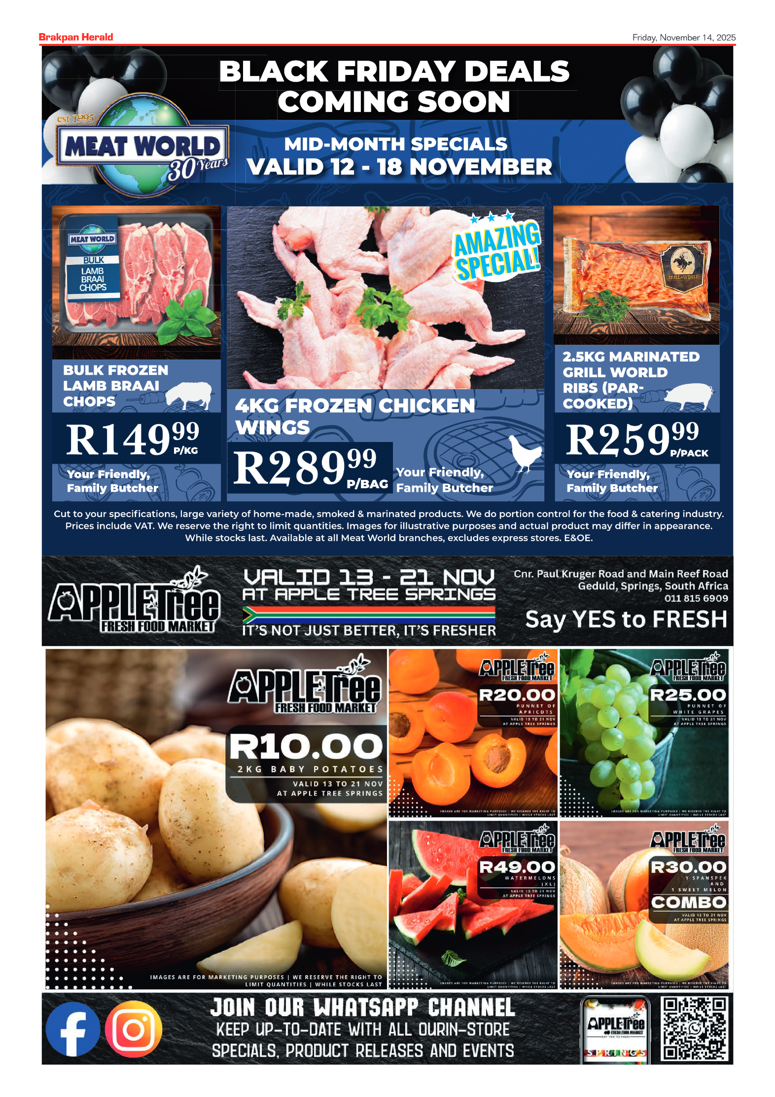 Brakpan Herald 14 November 2025 page 2