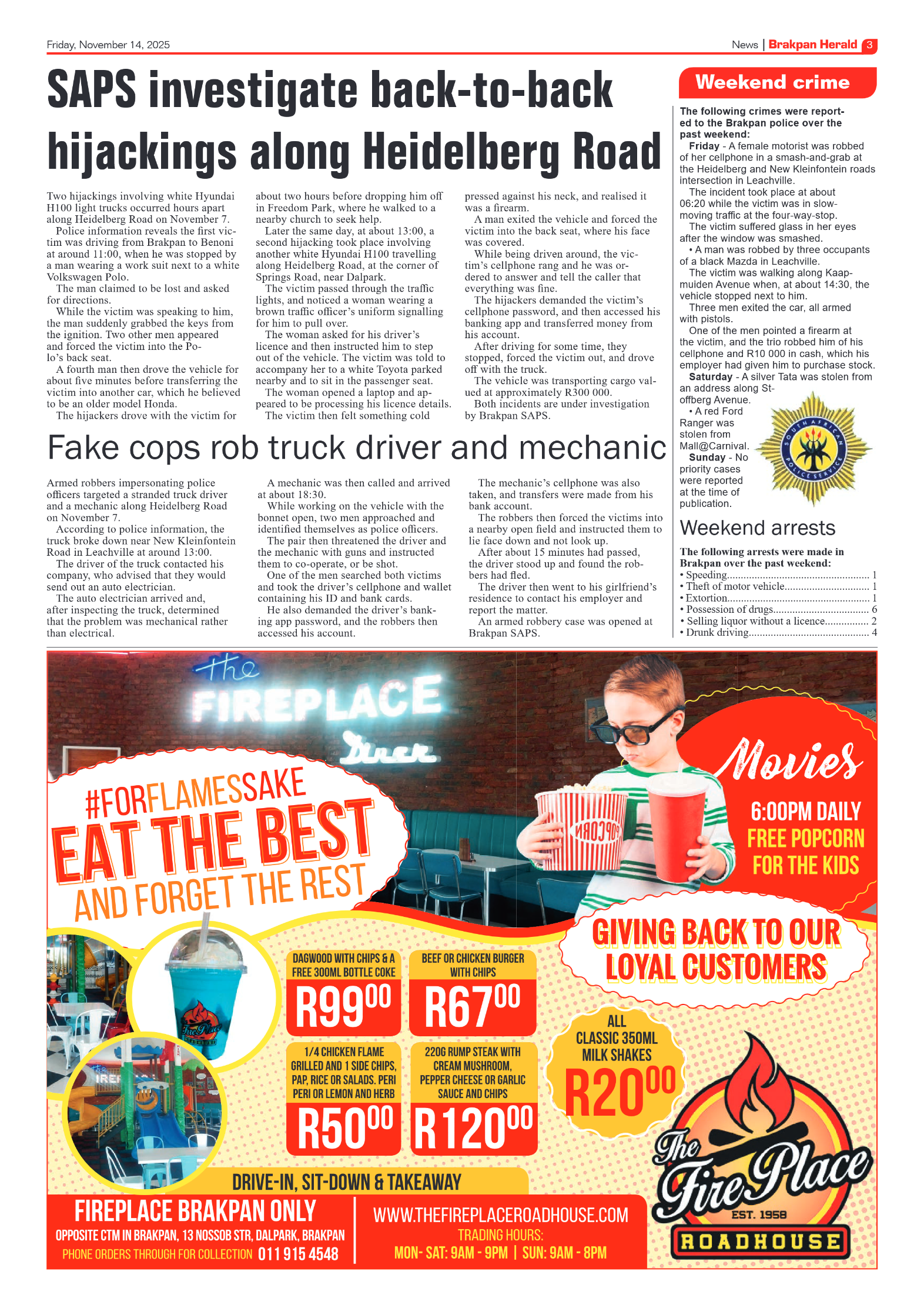 Brakpan Herald 14 November 2025 page 5