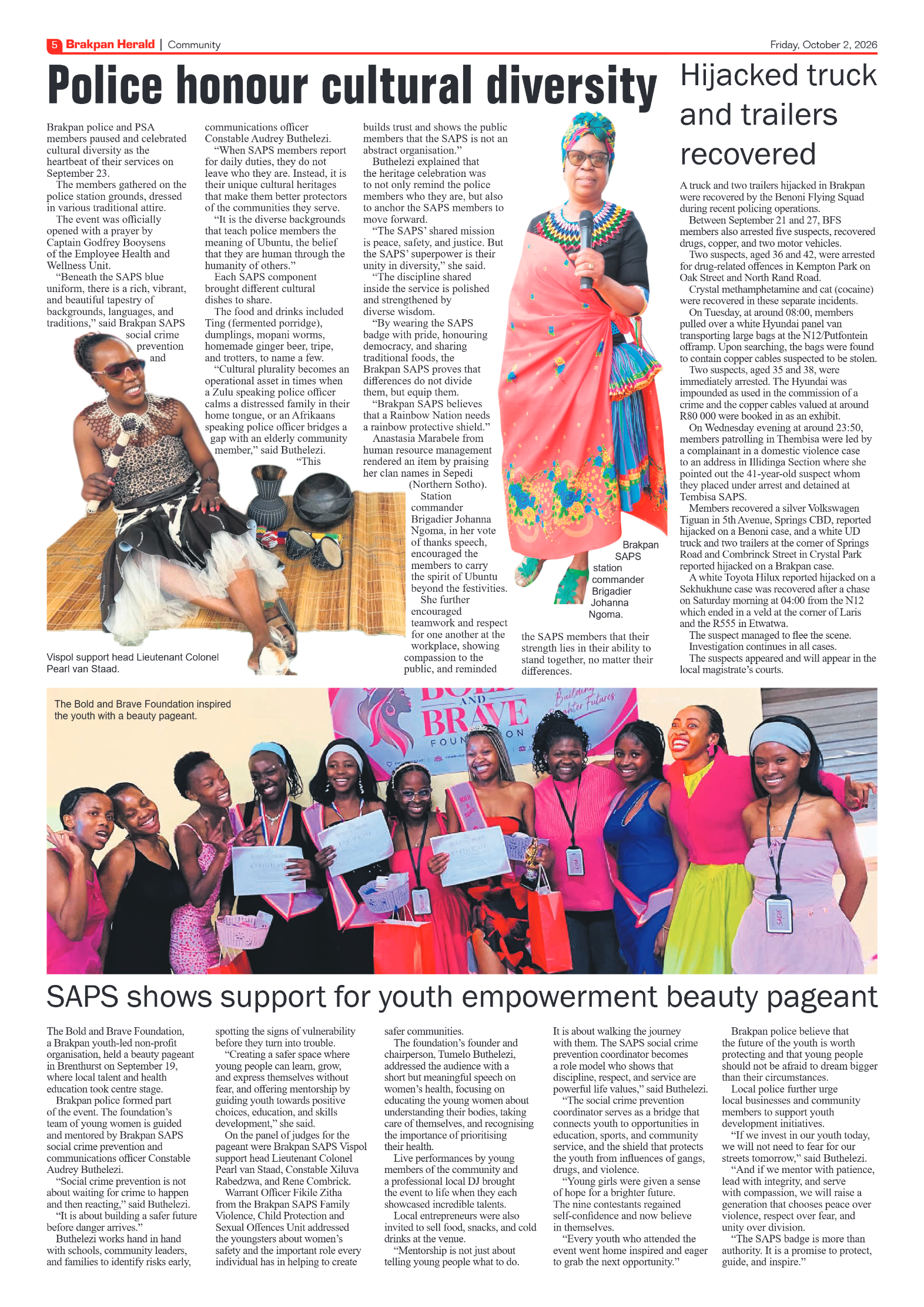 Brakpan Herald 2 October 2026 page 5