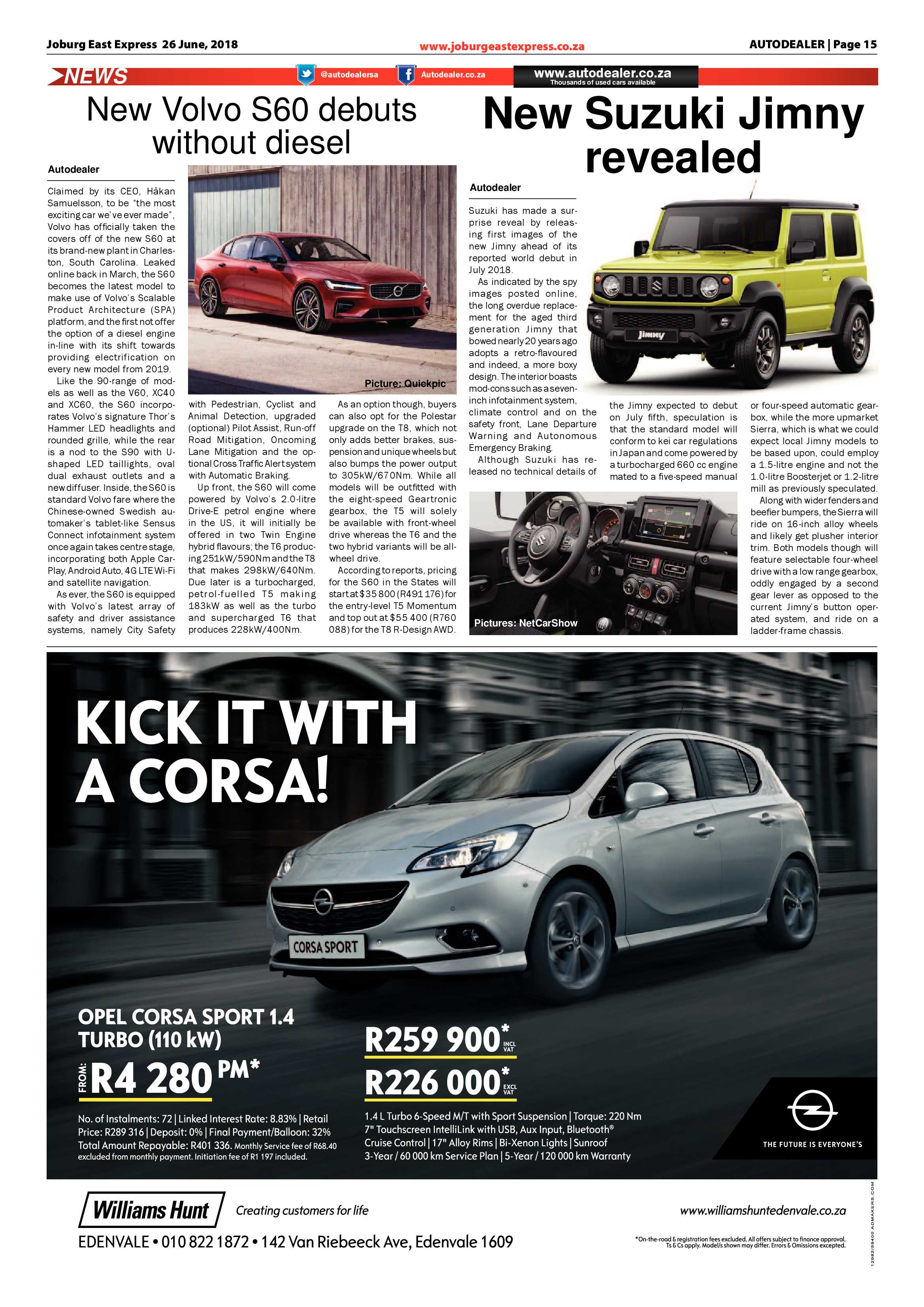 Joburg East Express 26 June 2018 page 15