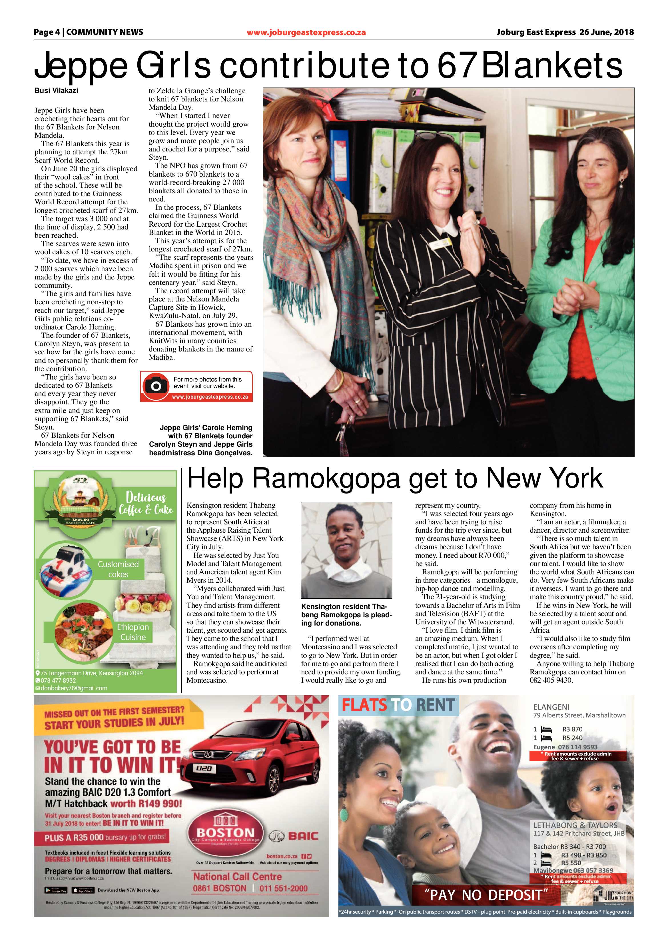Joburg East Express 26 June 2018 page 4