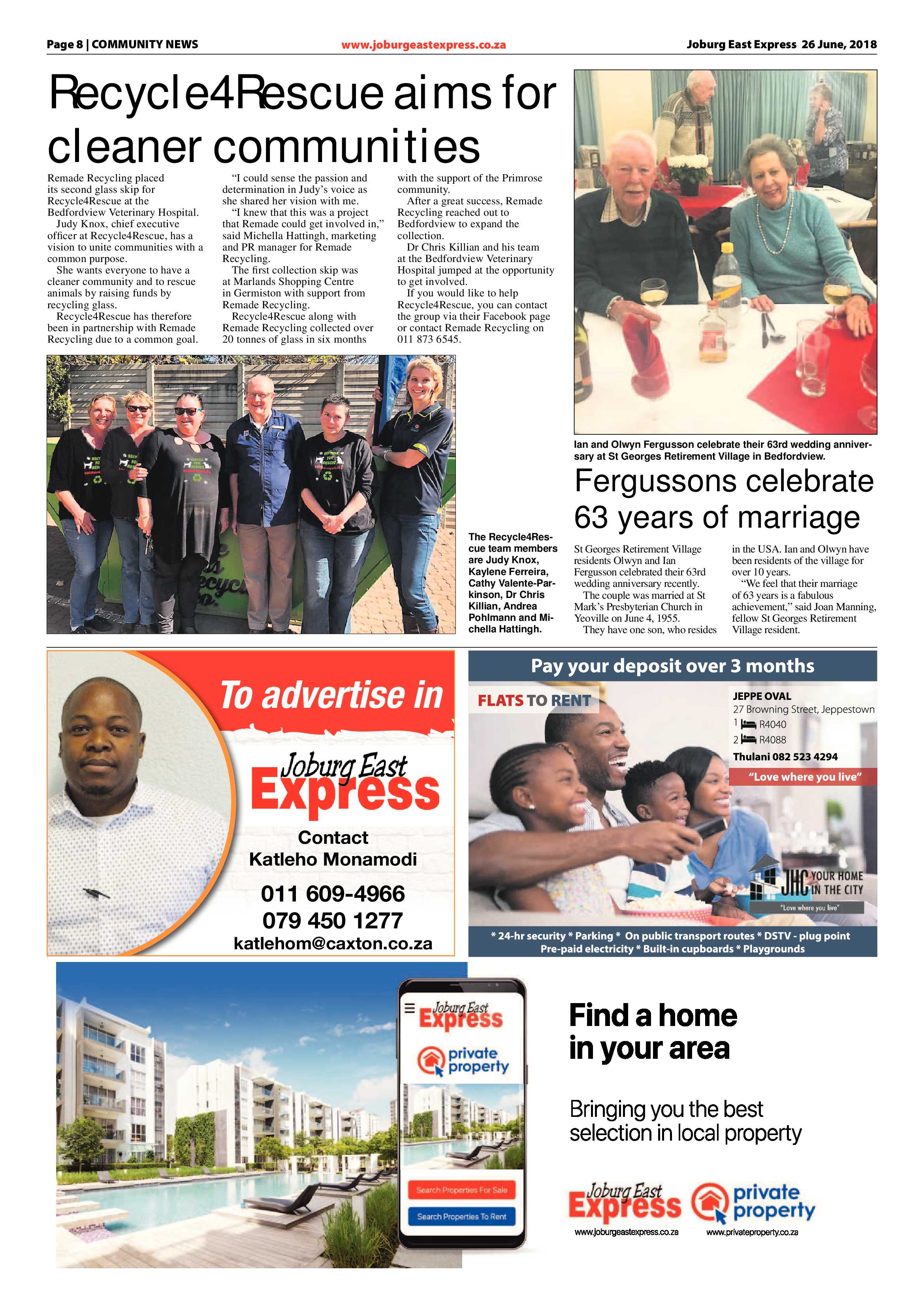 Joburg East Express 26 June 2018 page 8