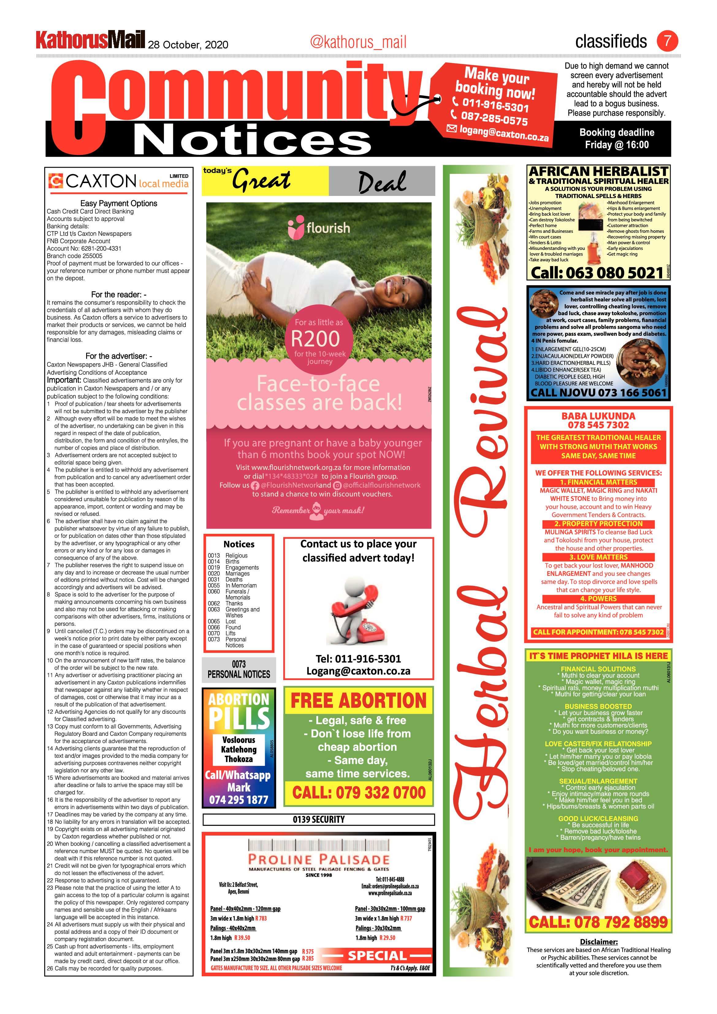 Kathorus Mail 28 October 2020 page 7