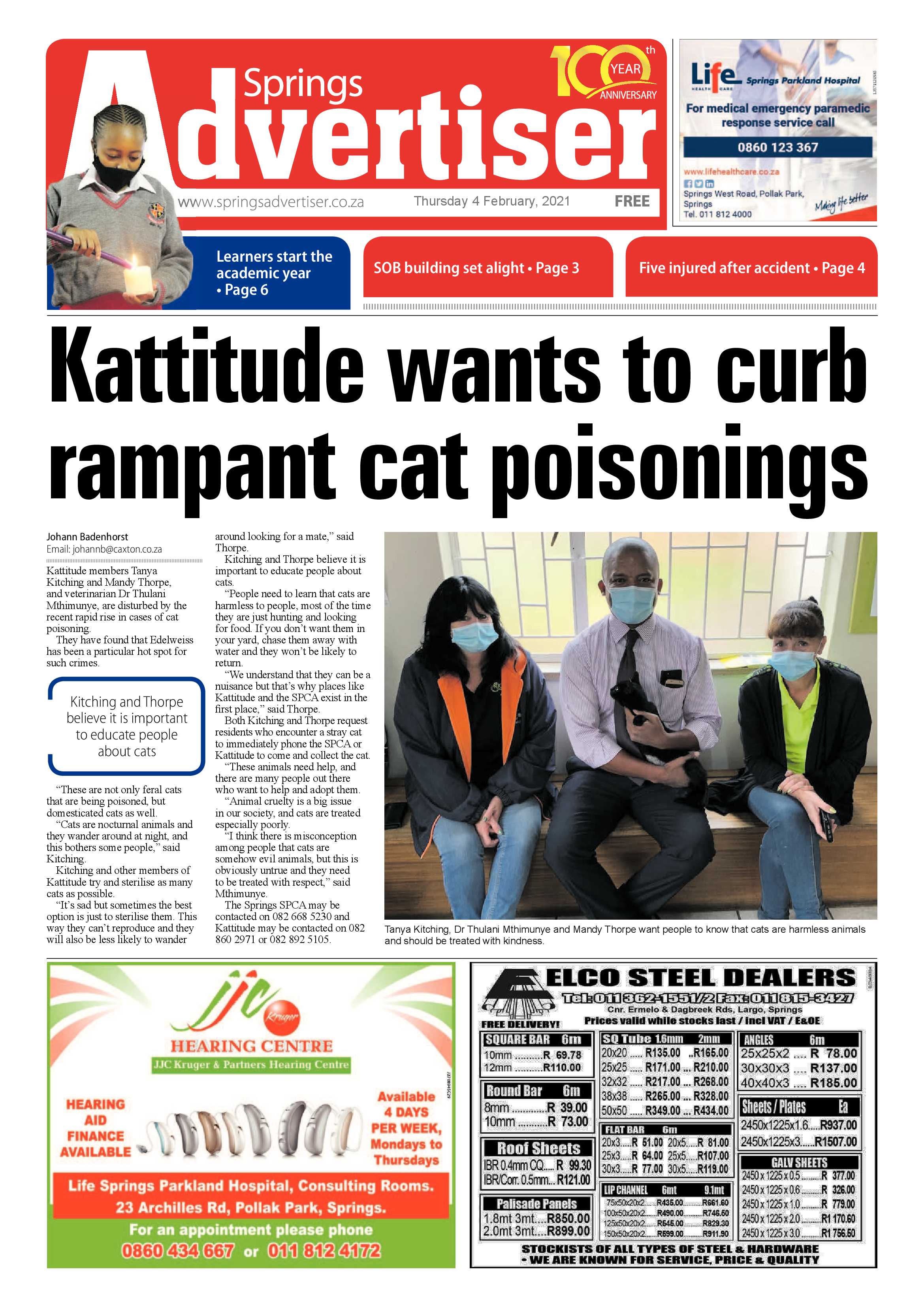 Springs Advertiser 04 February 2021 page 1