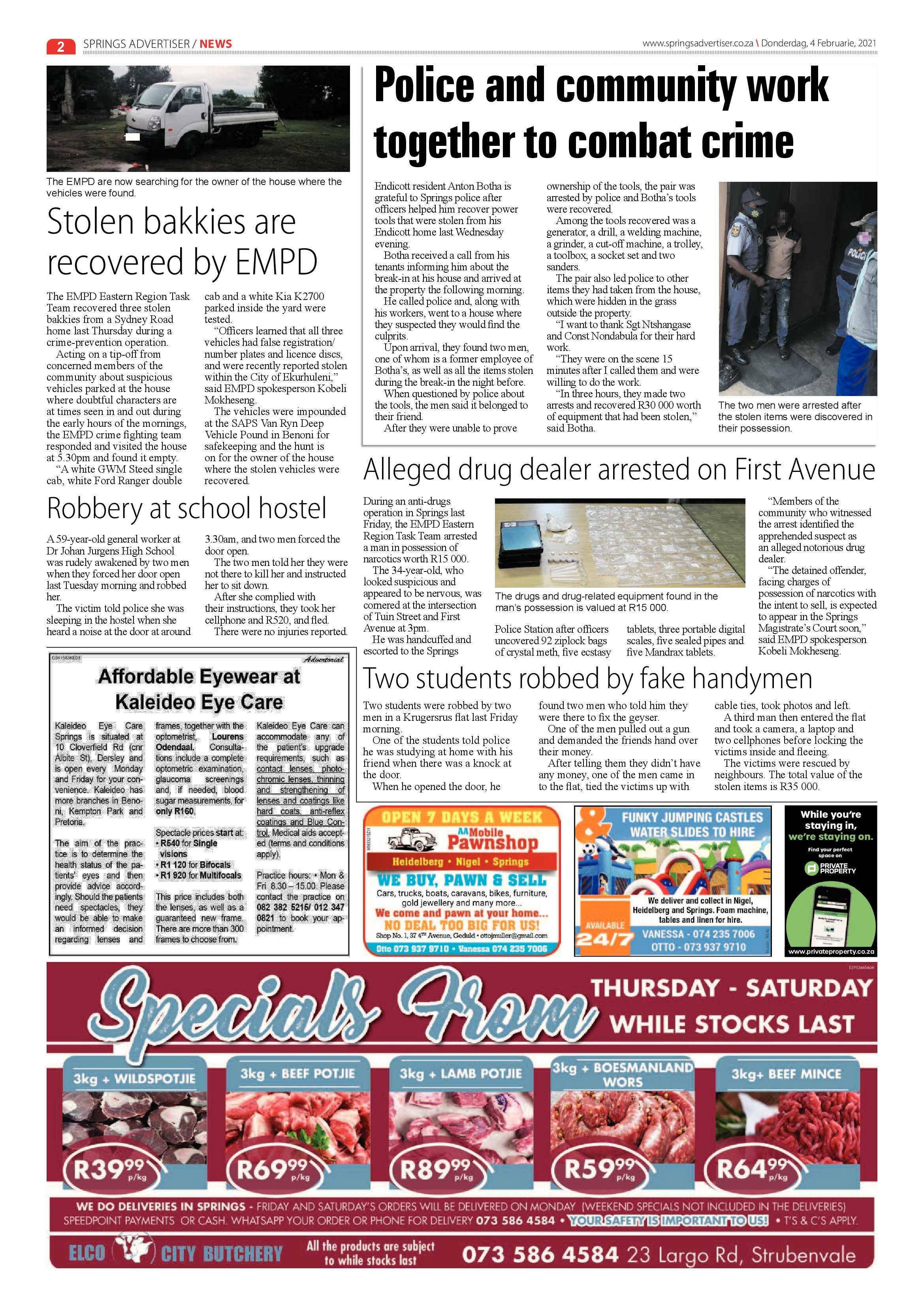 Springs Advertiser 04 February 2021 page 2