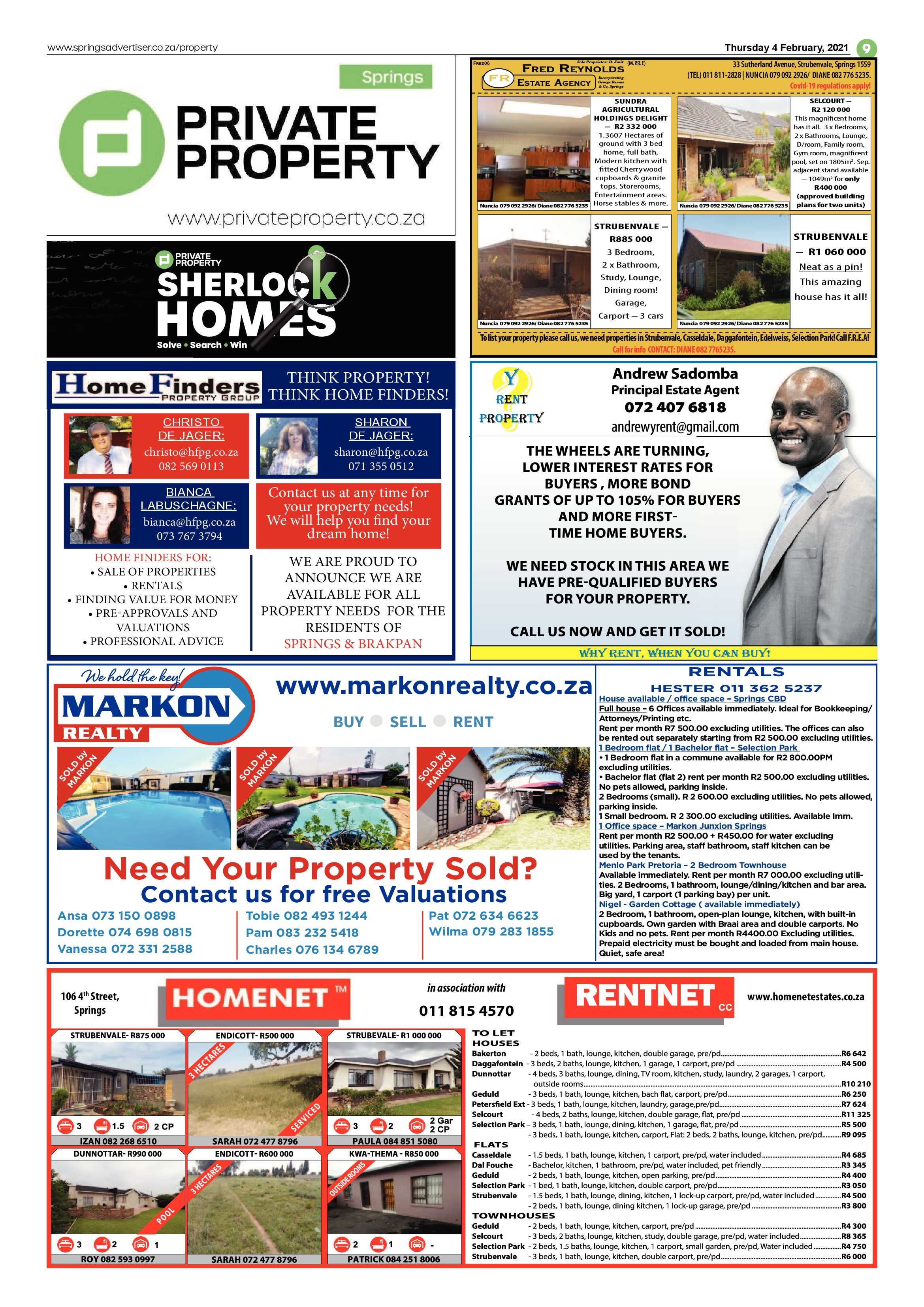 Springs Advertiser 04 February 2021 page 9